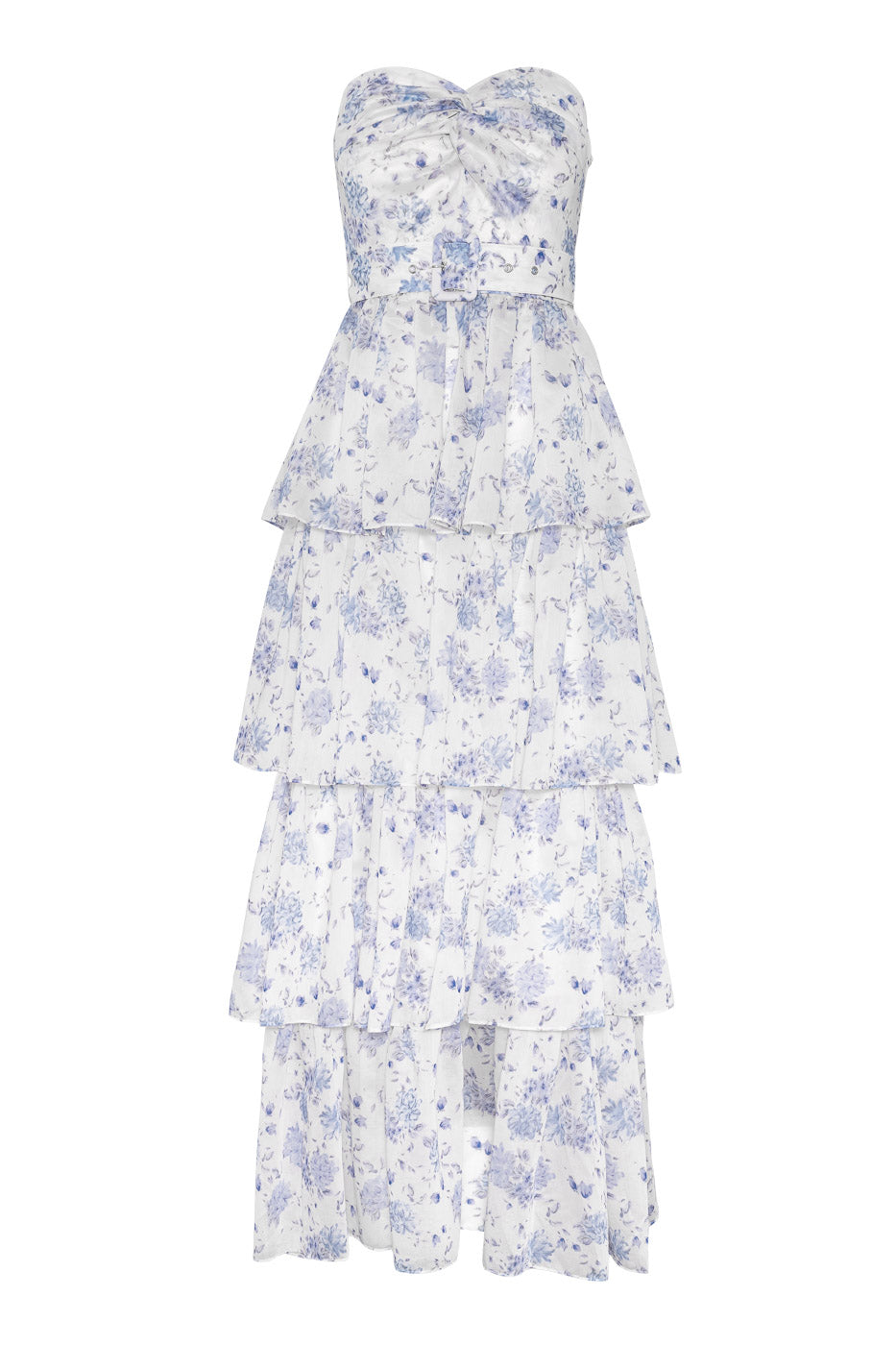 Alaya Maxi Dress La Vie En Bloom - White