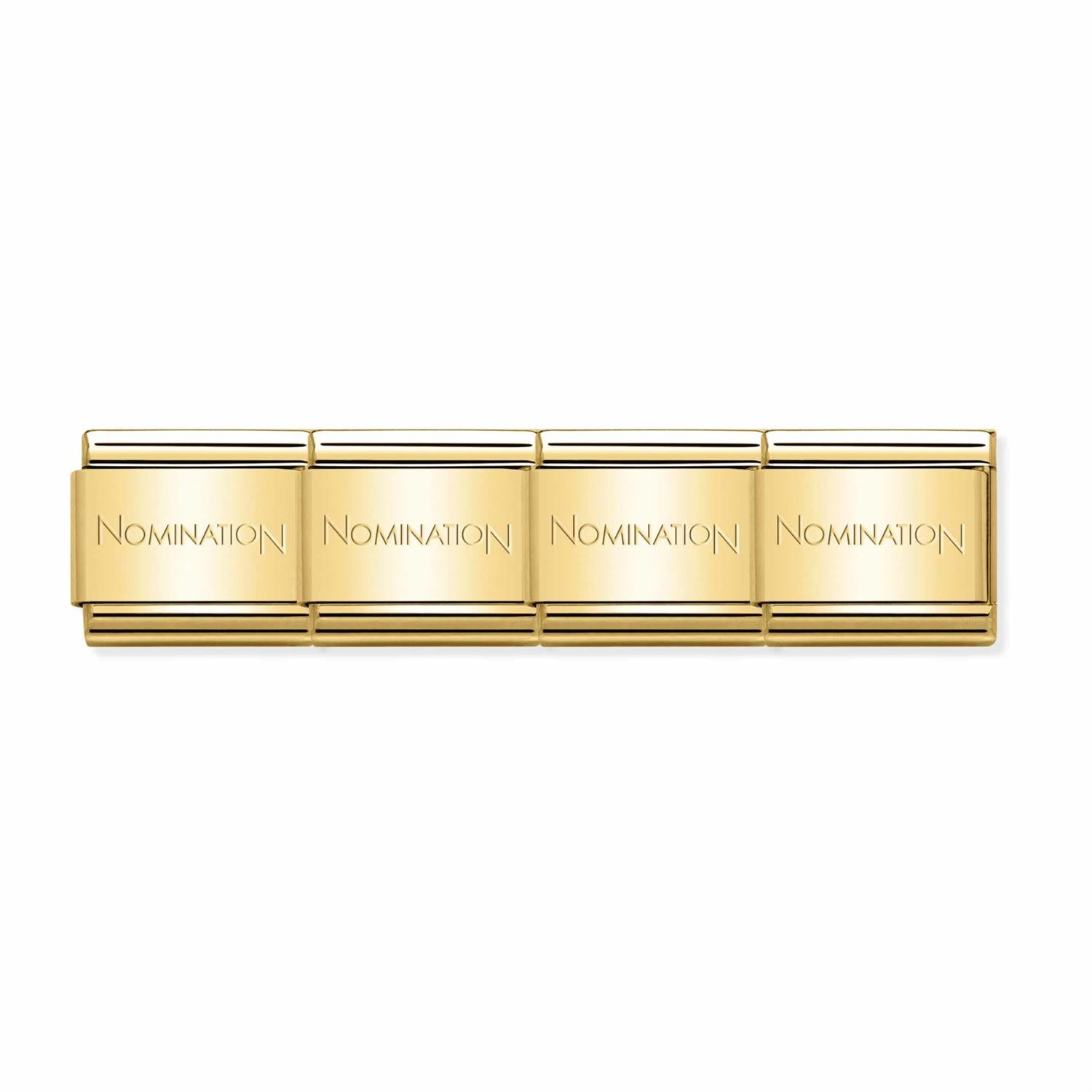 18 Link Base Gold Bracelet - Gold
