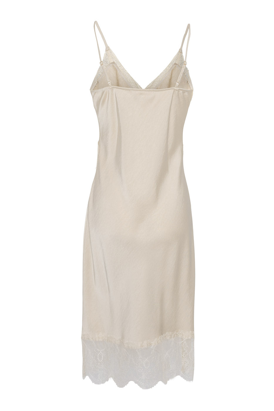 Dolly Mini Slip Dress Champagne - Cream