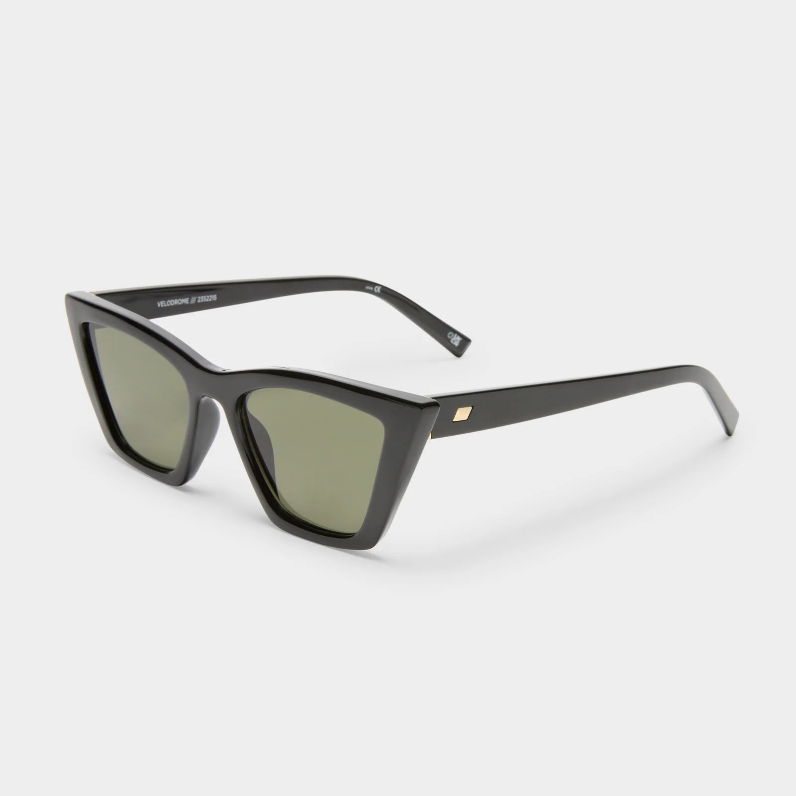 Velodrome Black With Khaki Sunglasses - Black