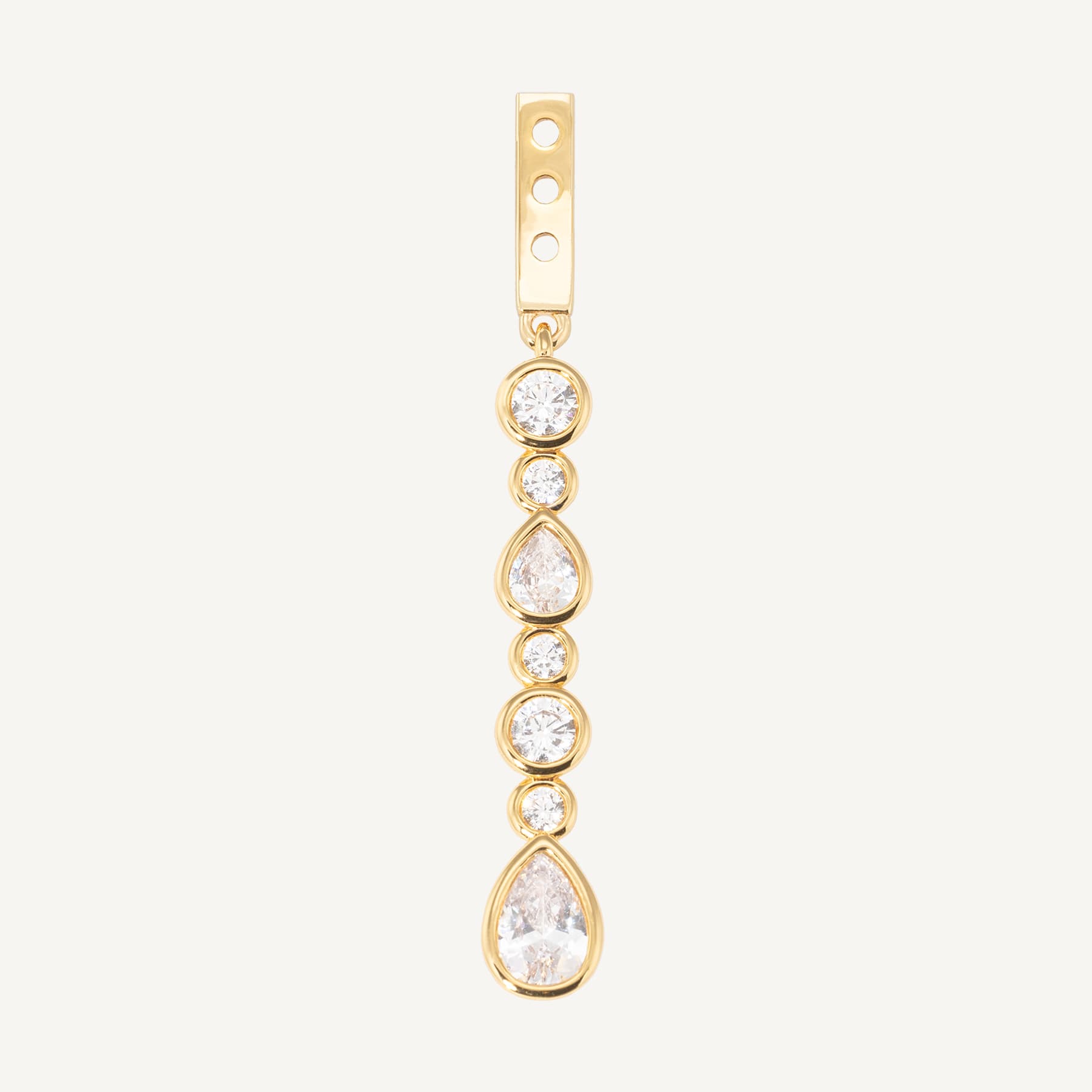 Stud Charm no.11 - Gold