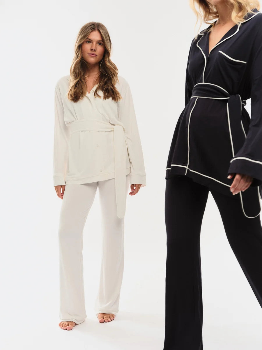Blair Pajama Set White - White