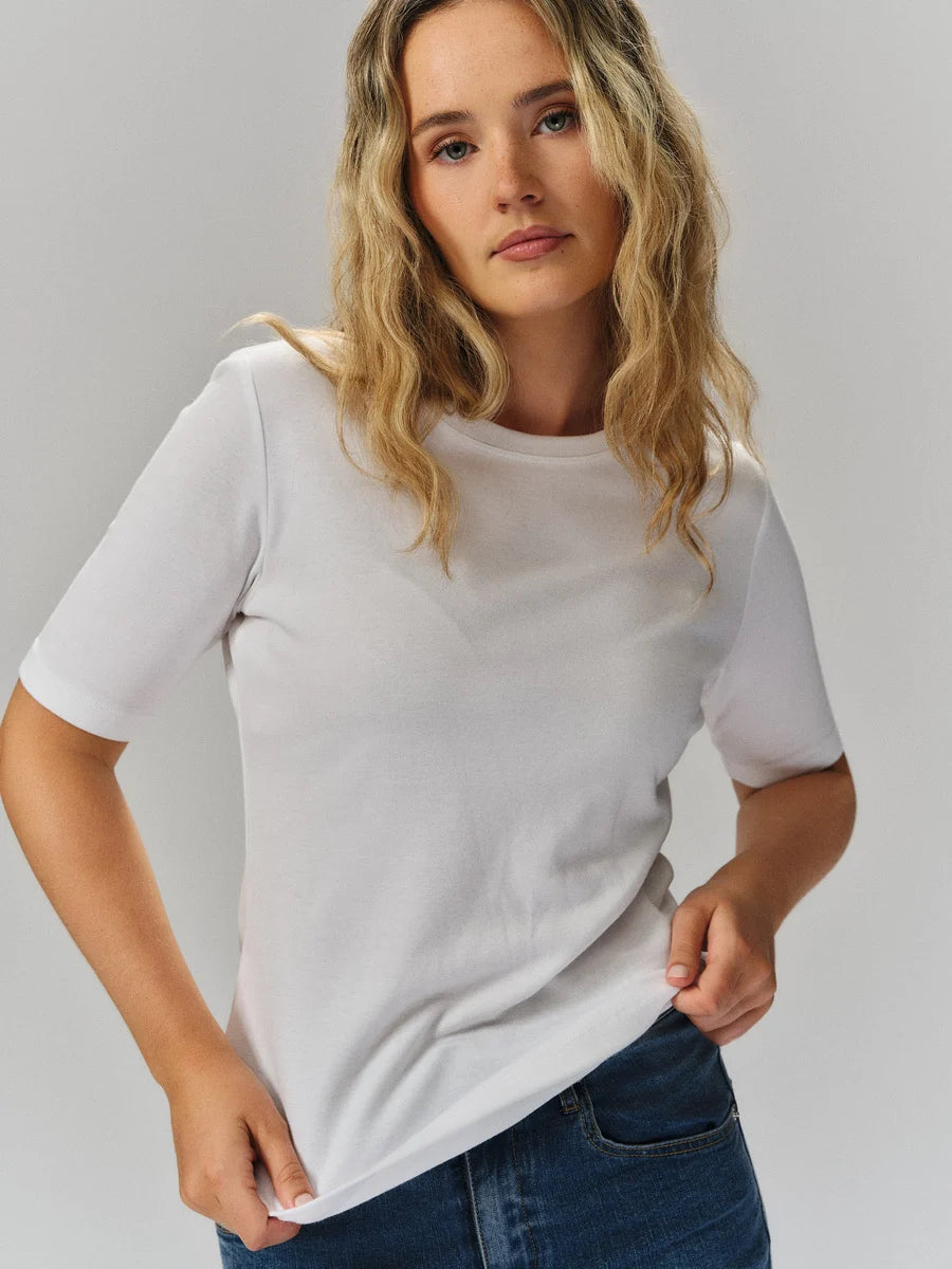 Karina Tee White - White