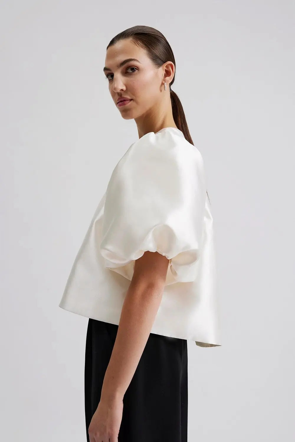 Cleo Blouse Ivory - Ivory
