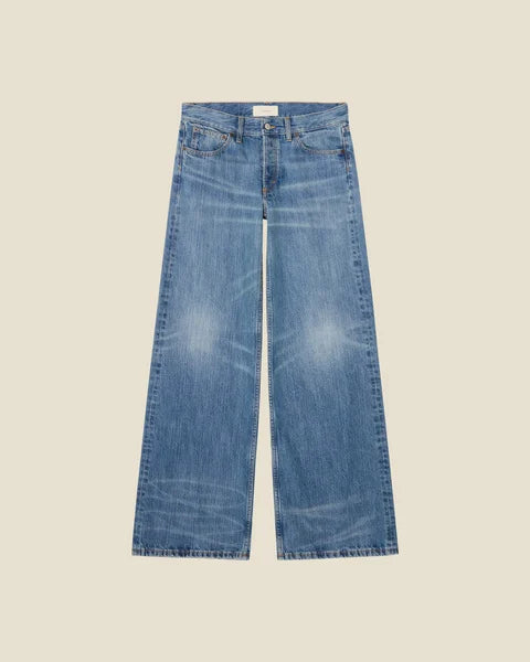Kyoto Mid Blue Righe - Denim