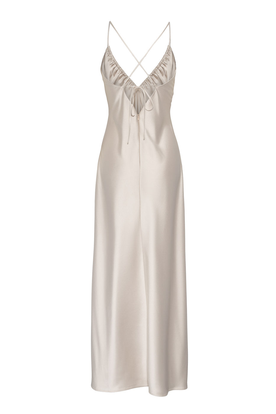 Alexis Maxi Dress Champagne - Cream