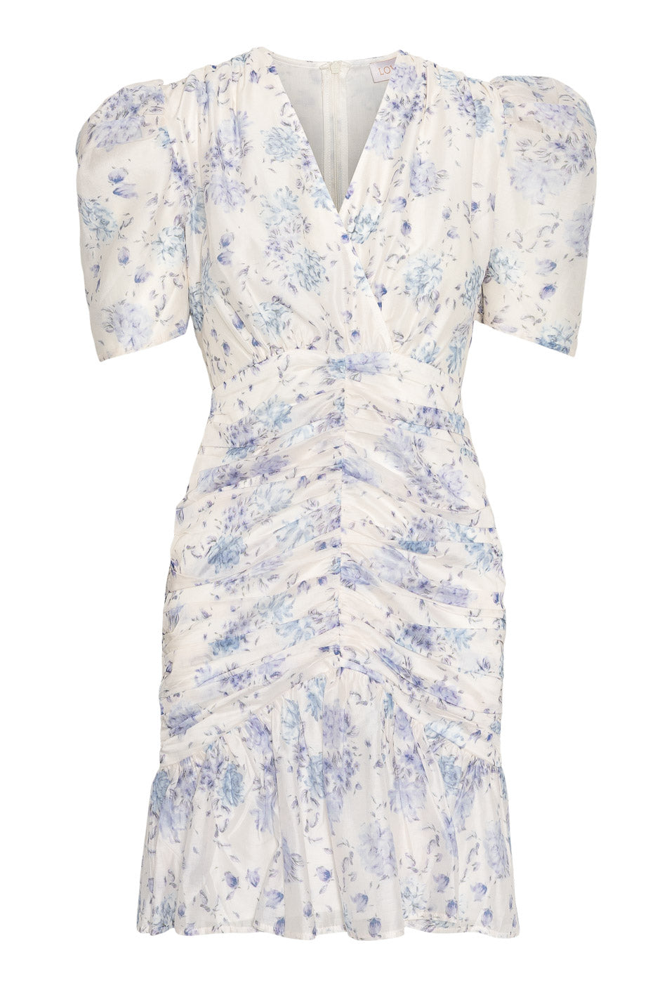 Jenna Mini Dress La Vie En Bloom - White