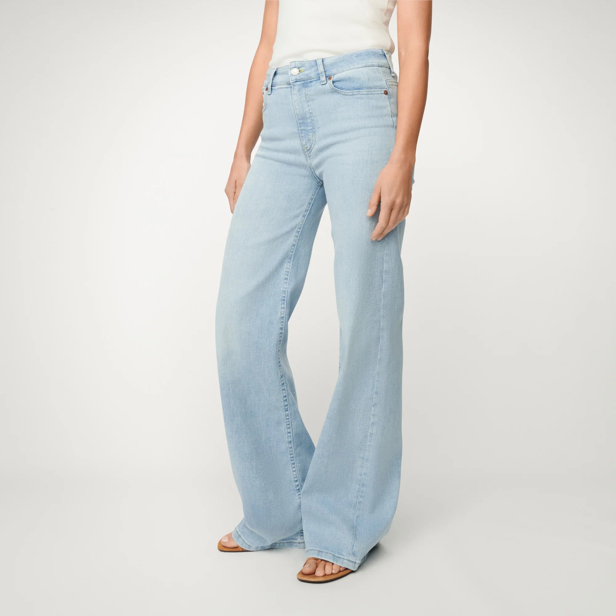 Palazzo Hypersoft Bleach - Sky Blue