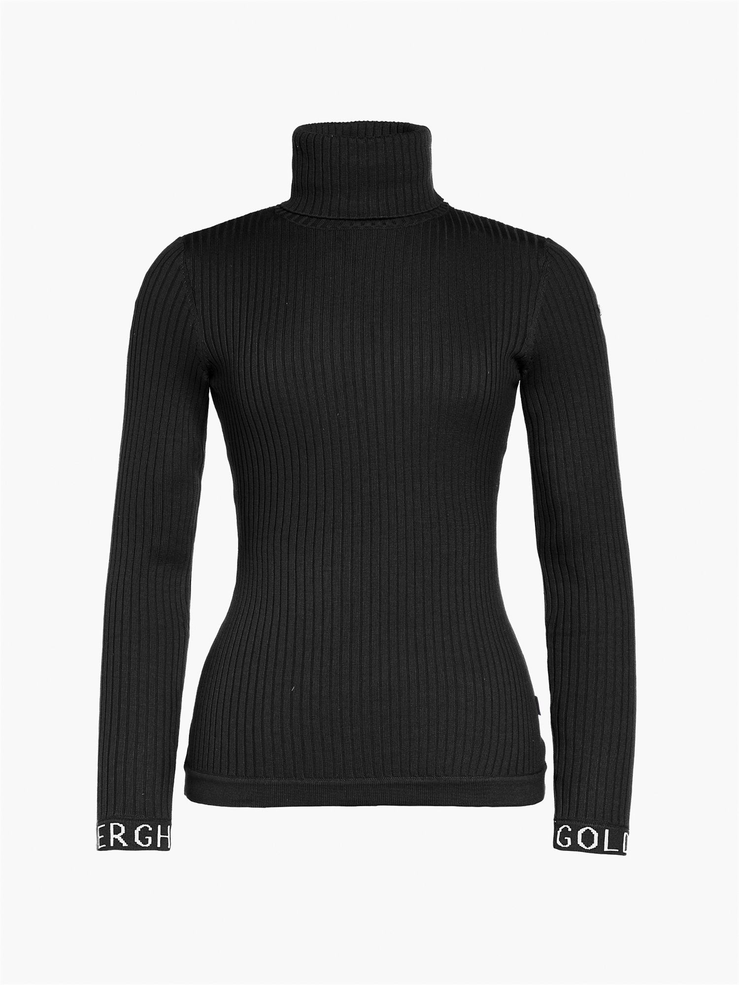 Mira Long Sleeve Knit Sweater Black - Black