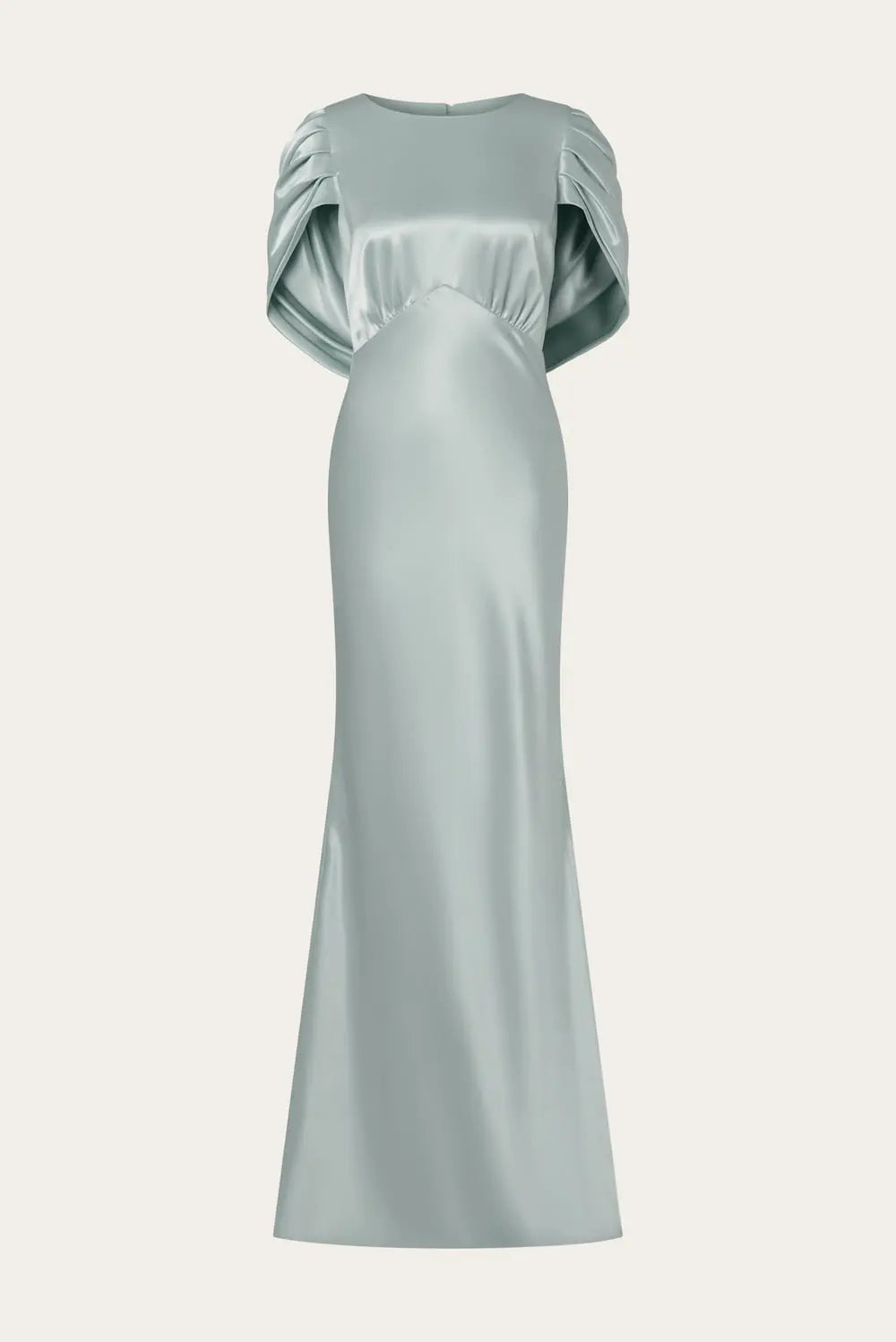 Louise Draped Back Maxi Dress Sage - Sage