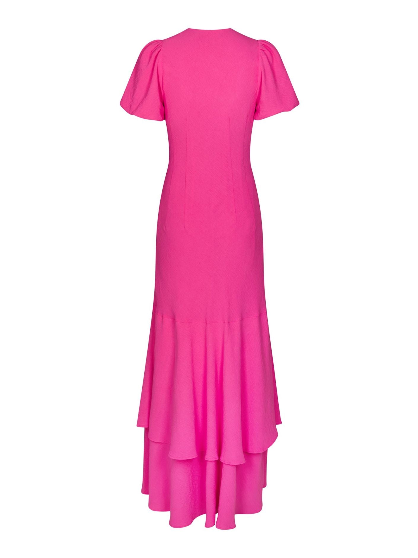 Dariah Structure Solid Dress Pink - Pink
