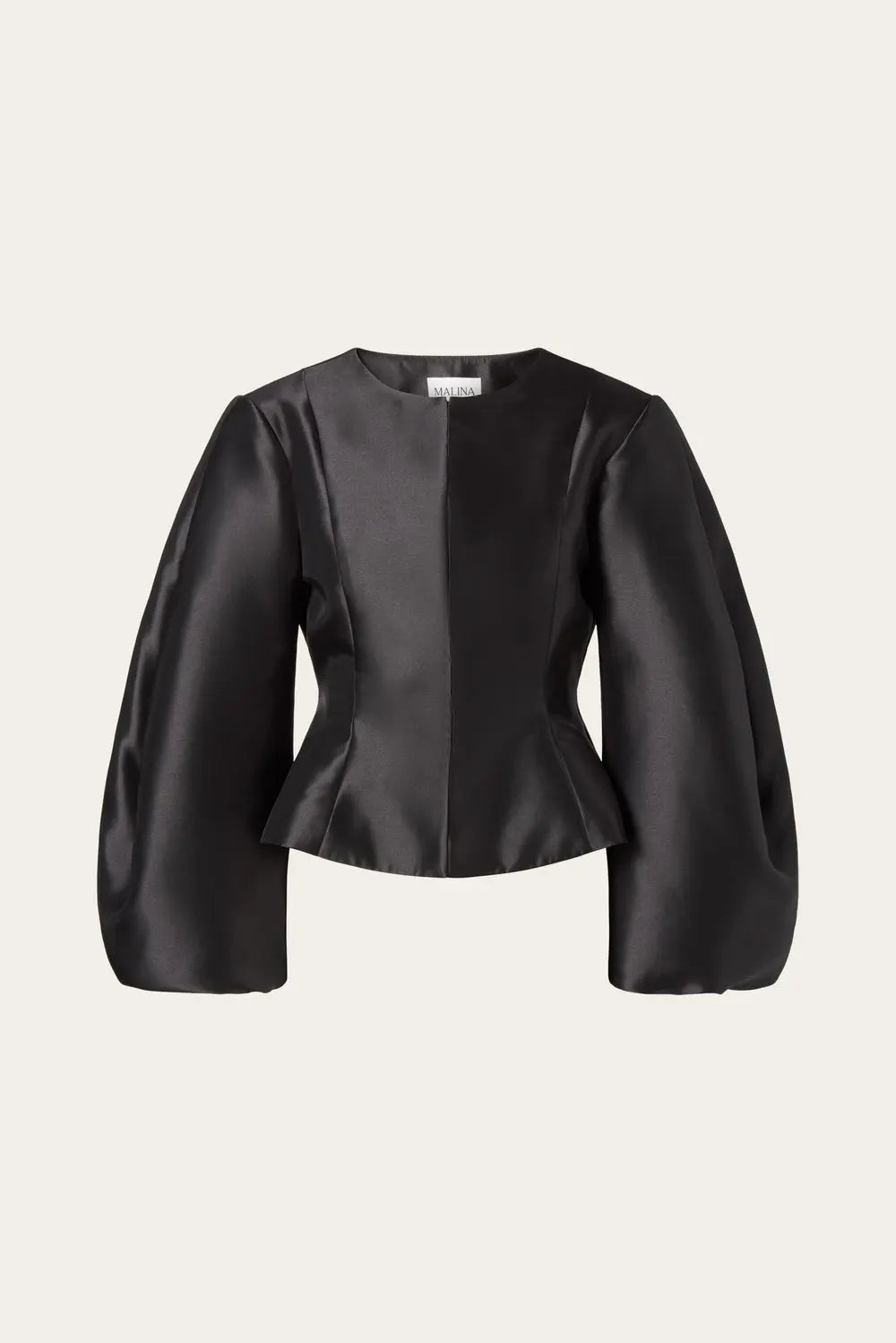 Vendela Balloon Sleeve Blouse Black - Black