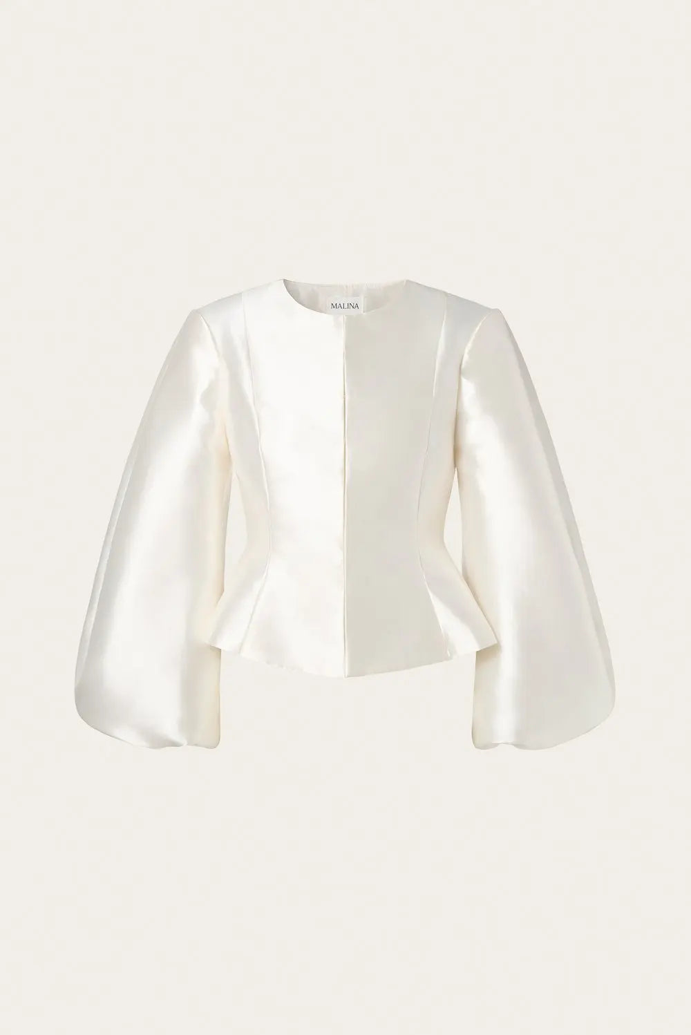 Vendela Balloon Sleeve Blouse Ivory - Ivory