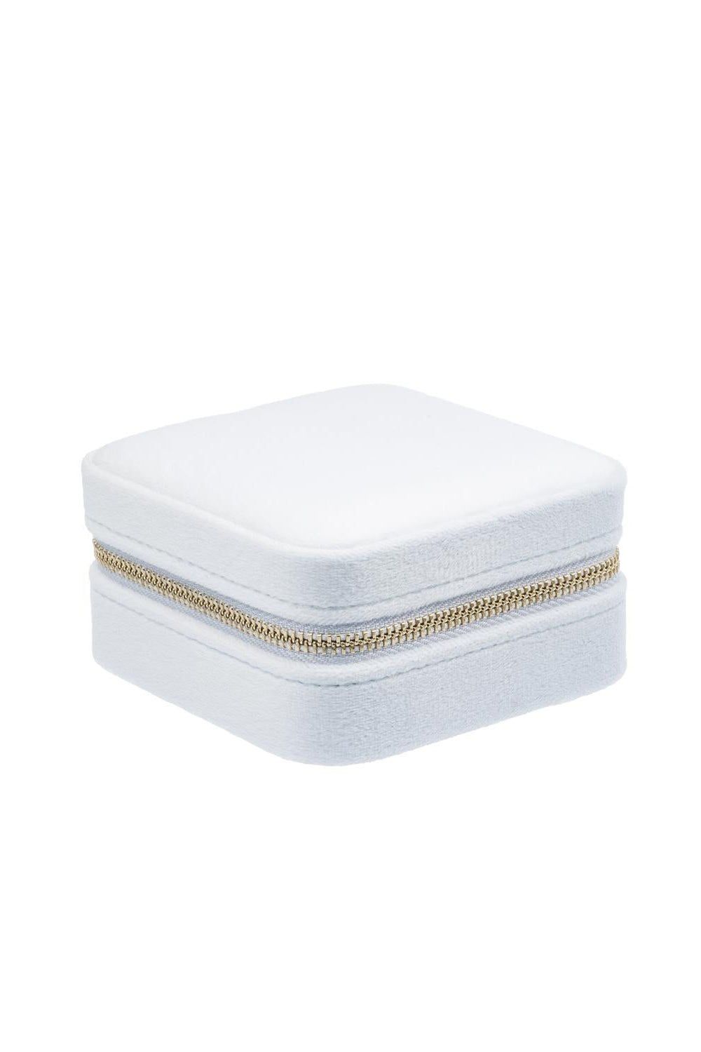 Velvet Jewellery Box Mini Cool Baby Blue - Sky Blue