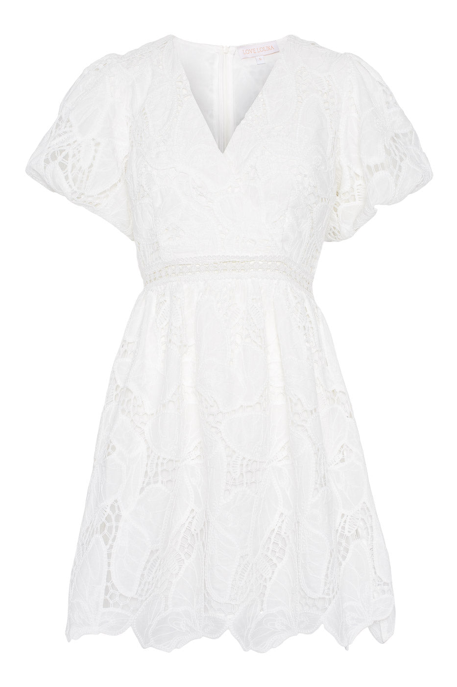Imogen Mini Dress White - White