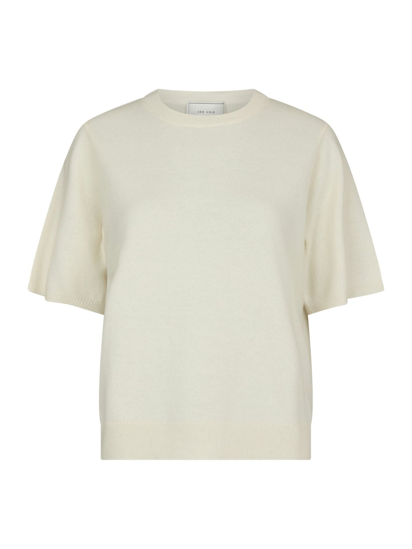 Missy Knit Tee Creme - Cream