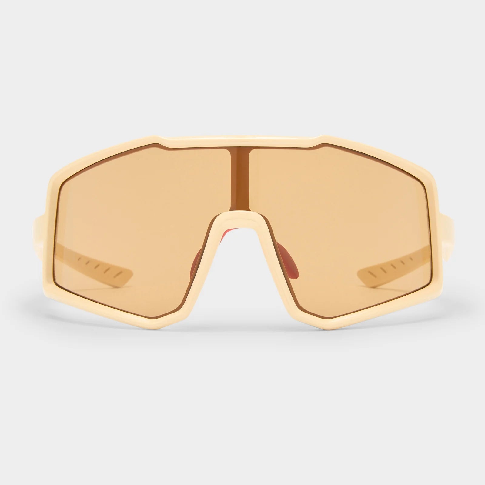 Vulture Ivory With Light Brown Sunglasses - Ivory
