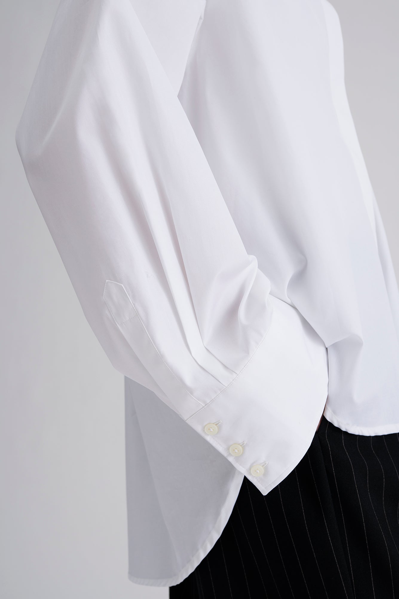 Classic Poplin Shirt White - White