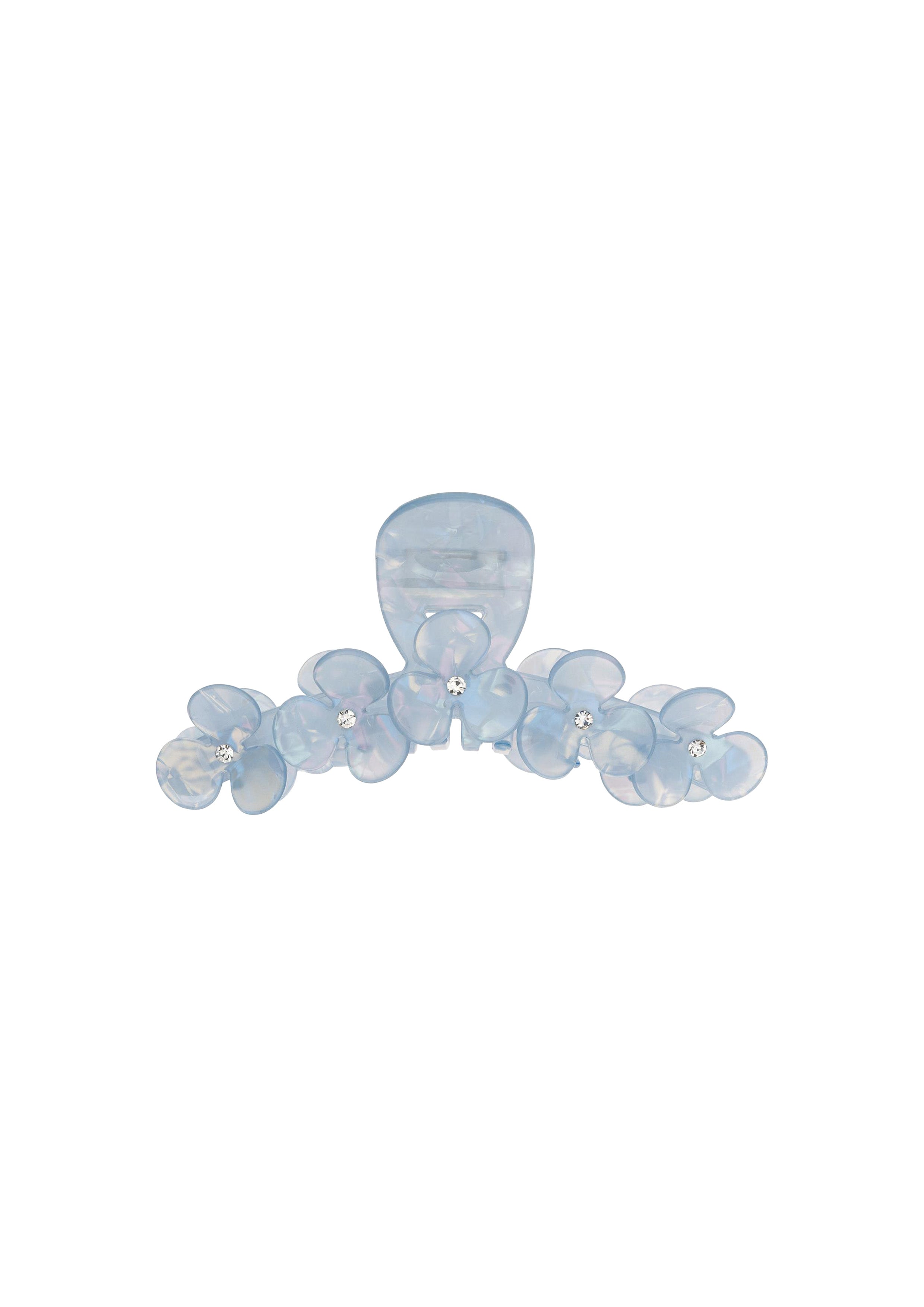 Flower Hair Claw X Large Cool Blue - Sky Blue