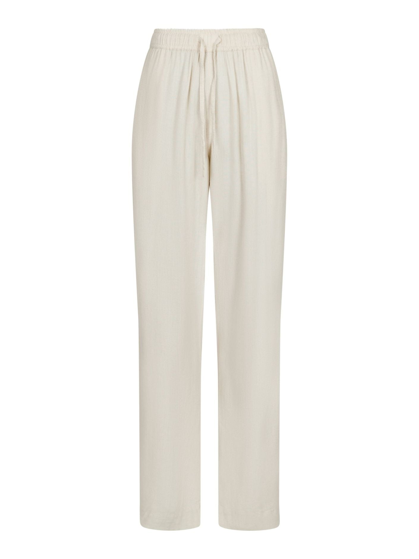 Sonar Drapy Linen Pants Natural - Beige