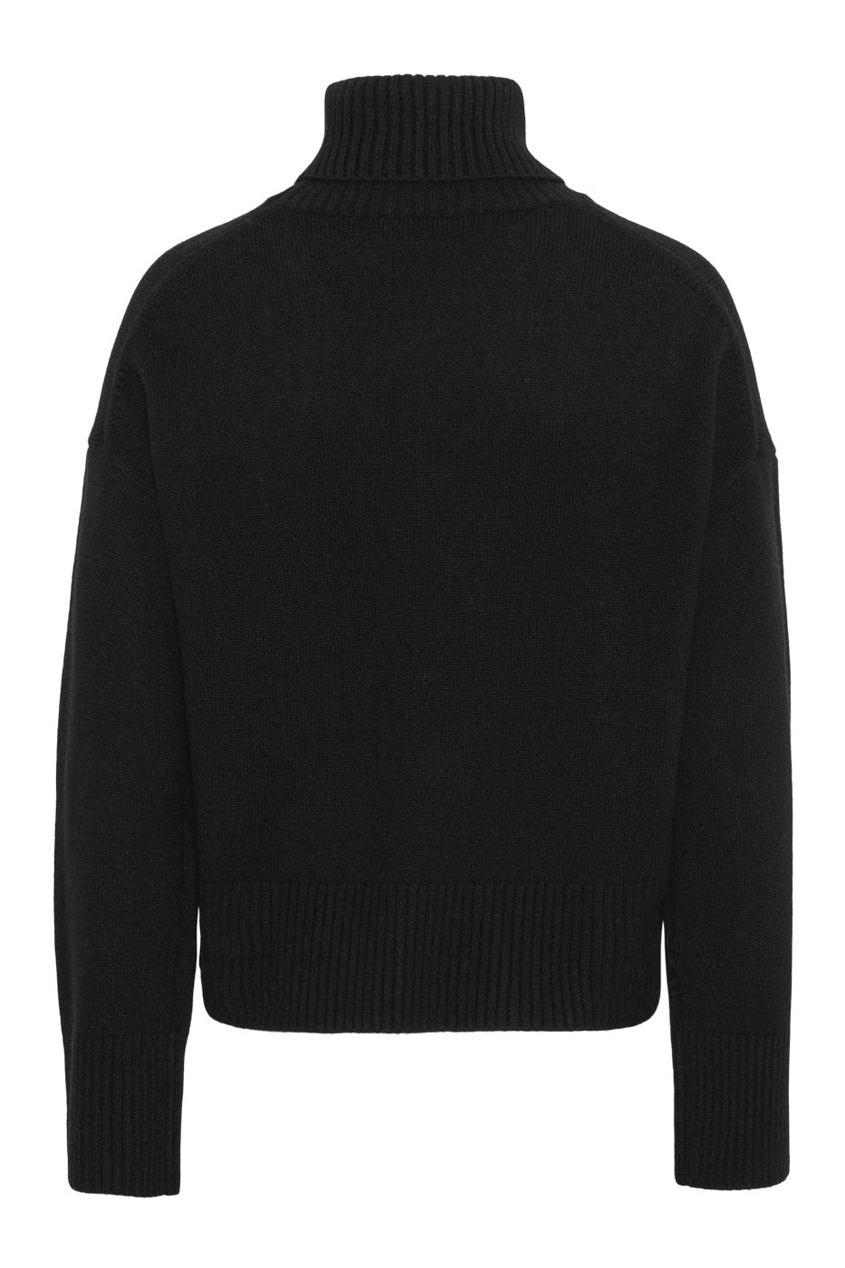 Megan Wool Turtleneck Black - Black