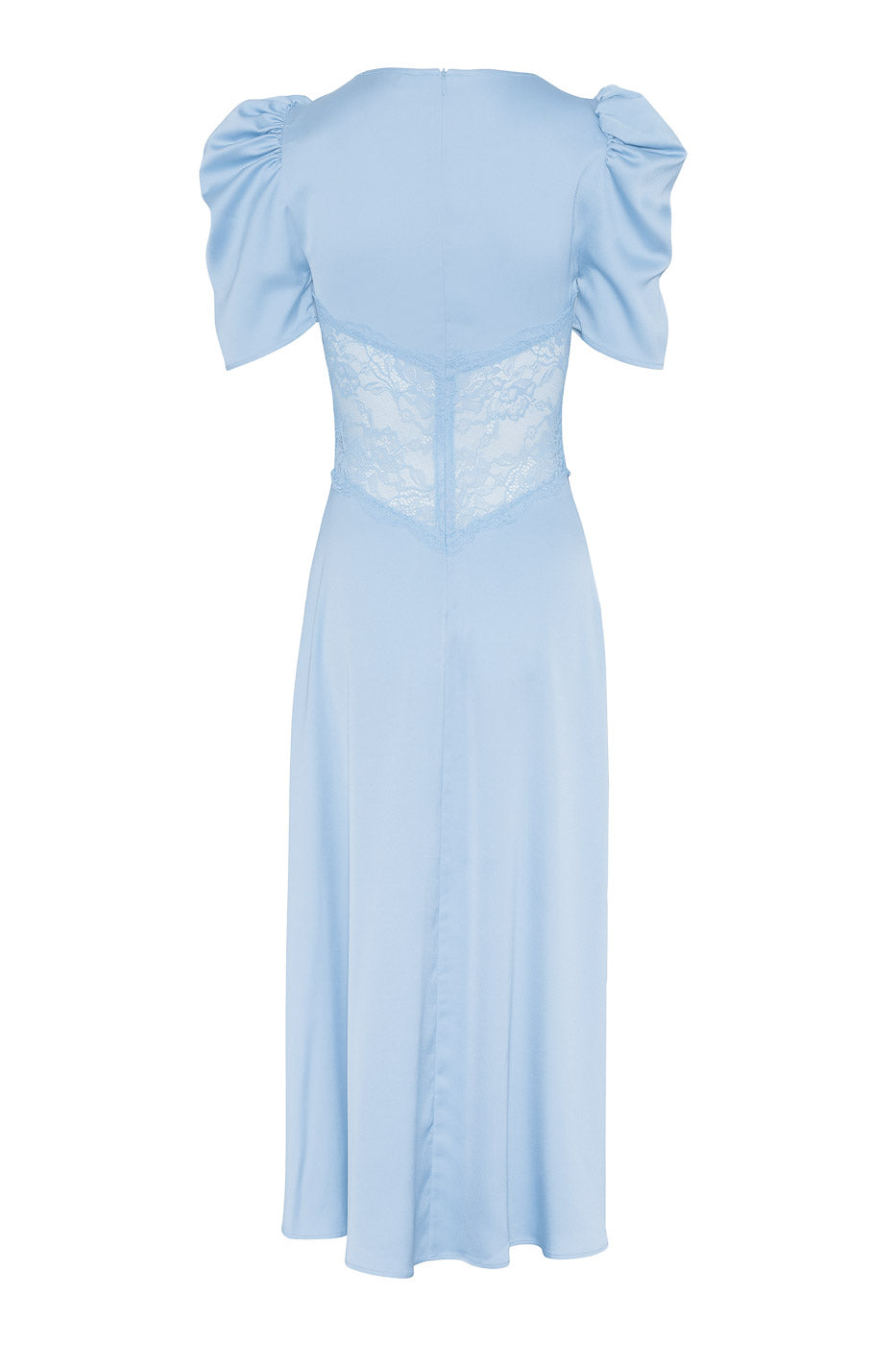 Francis Midi Dress Light Blue - Sky Blue