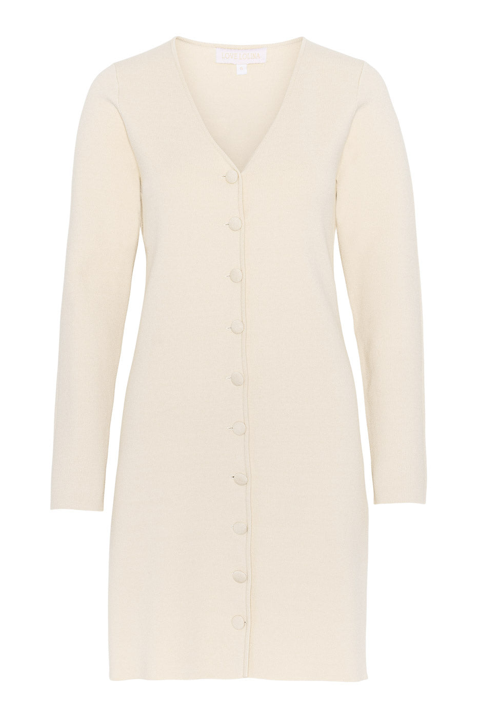 Scarlette Mini Dress Cream - Cream