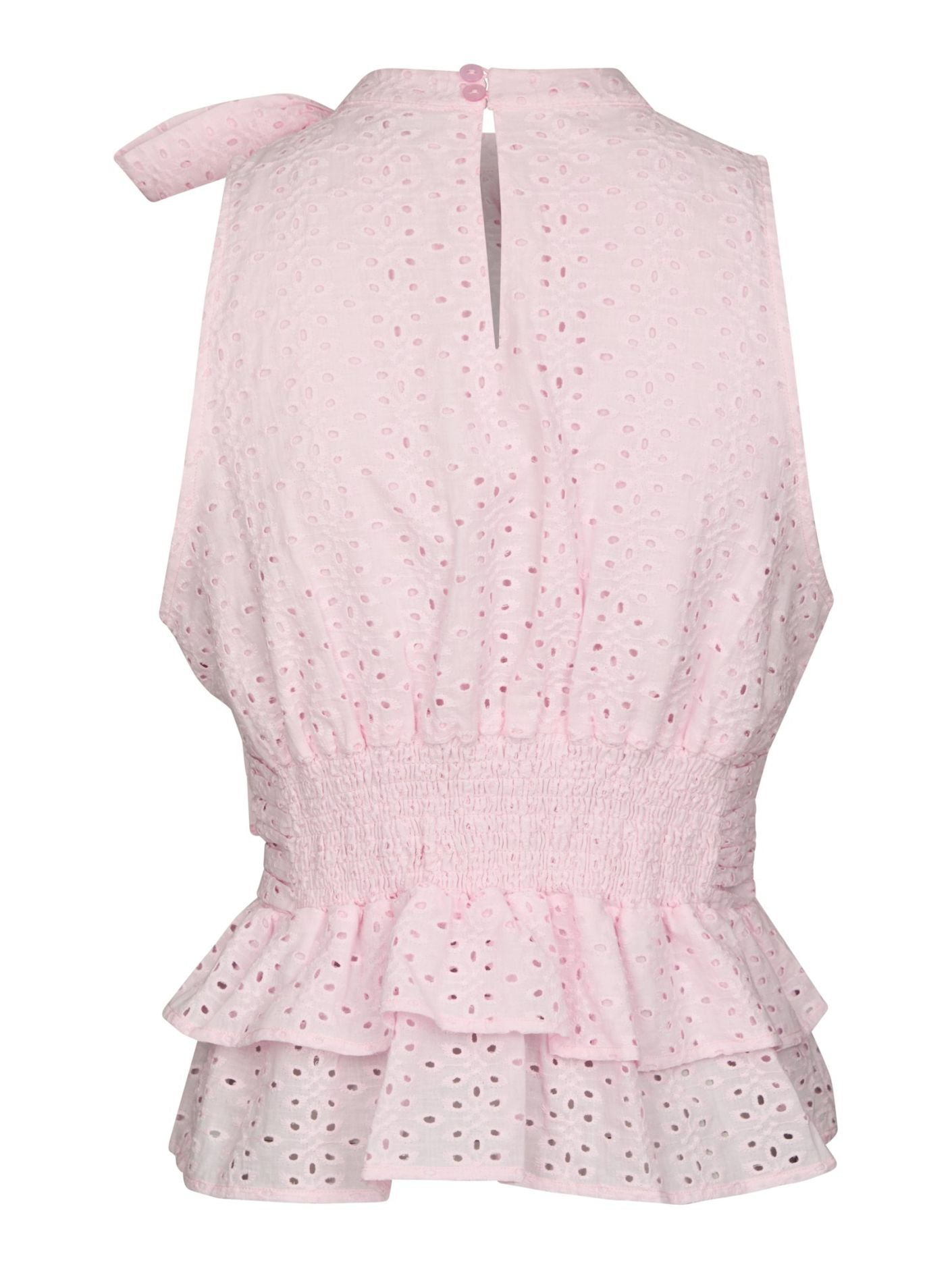 Ansol Emb Top Light Pink - Pink