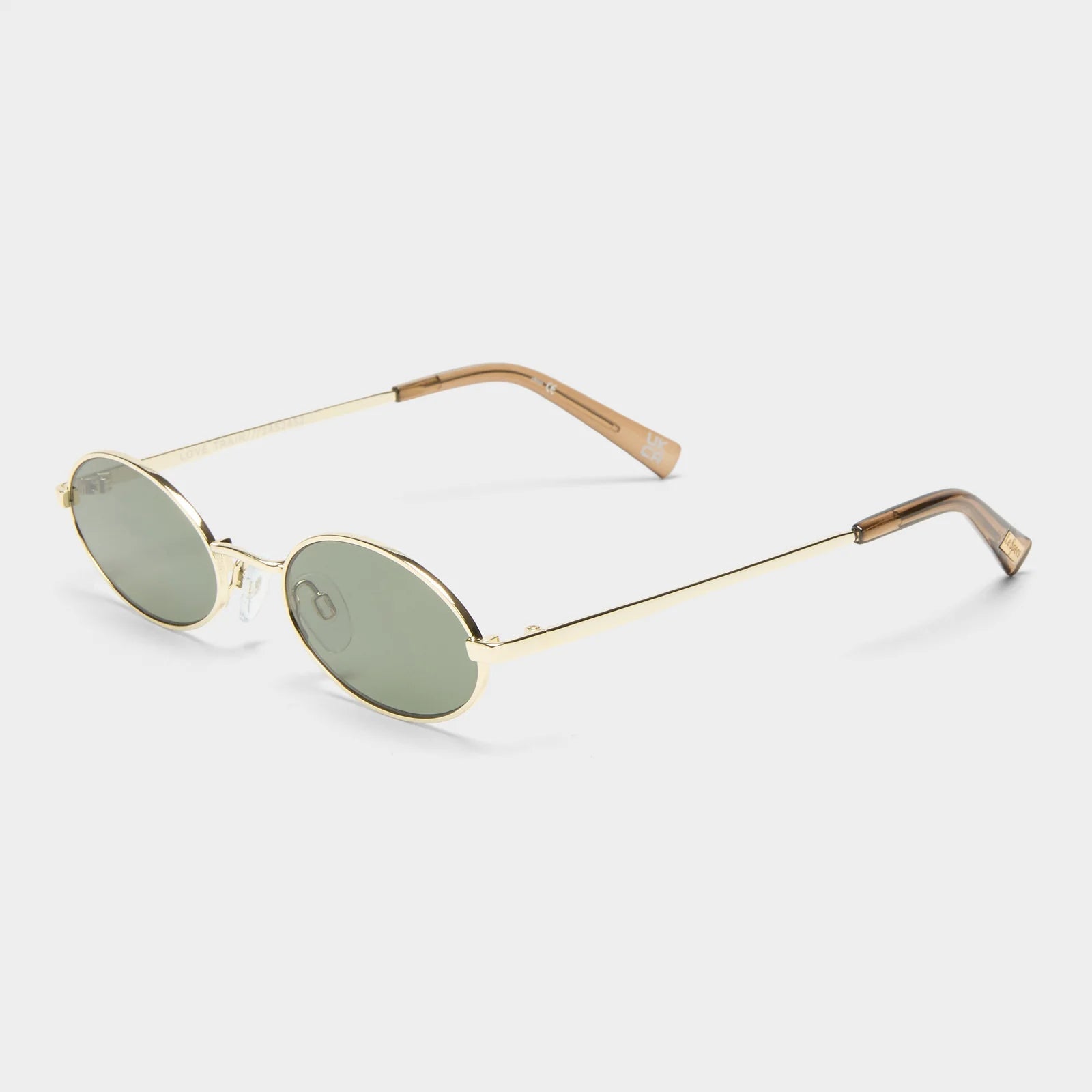 Love Train Bright Gold Sunglasses - Gold