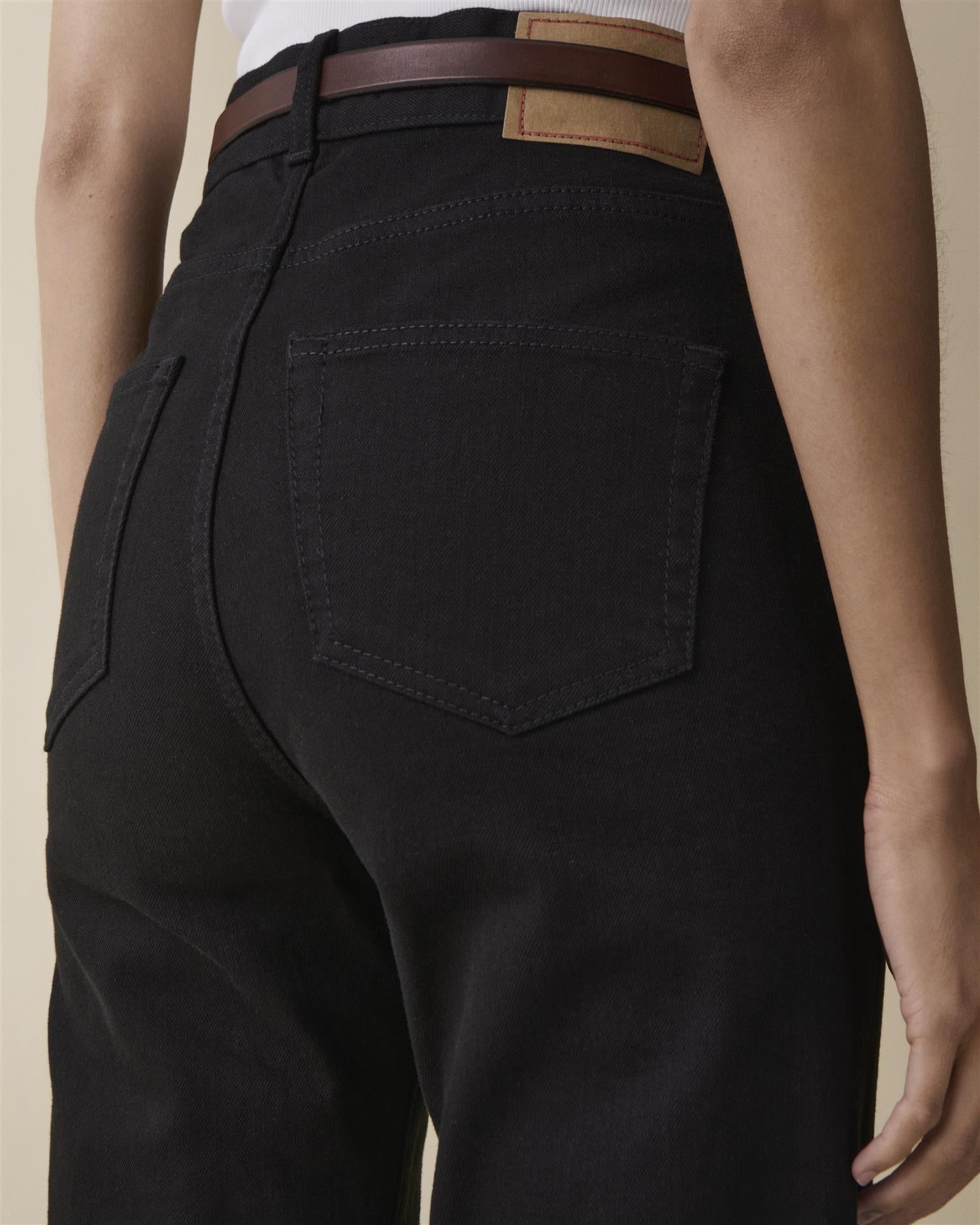 Fuji Rinse Stay Black Jeans - Black
