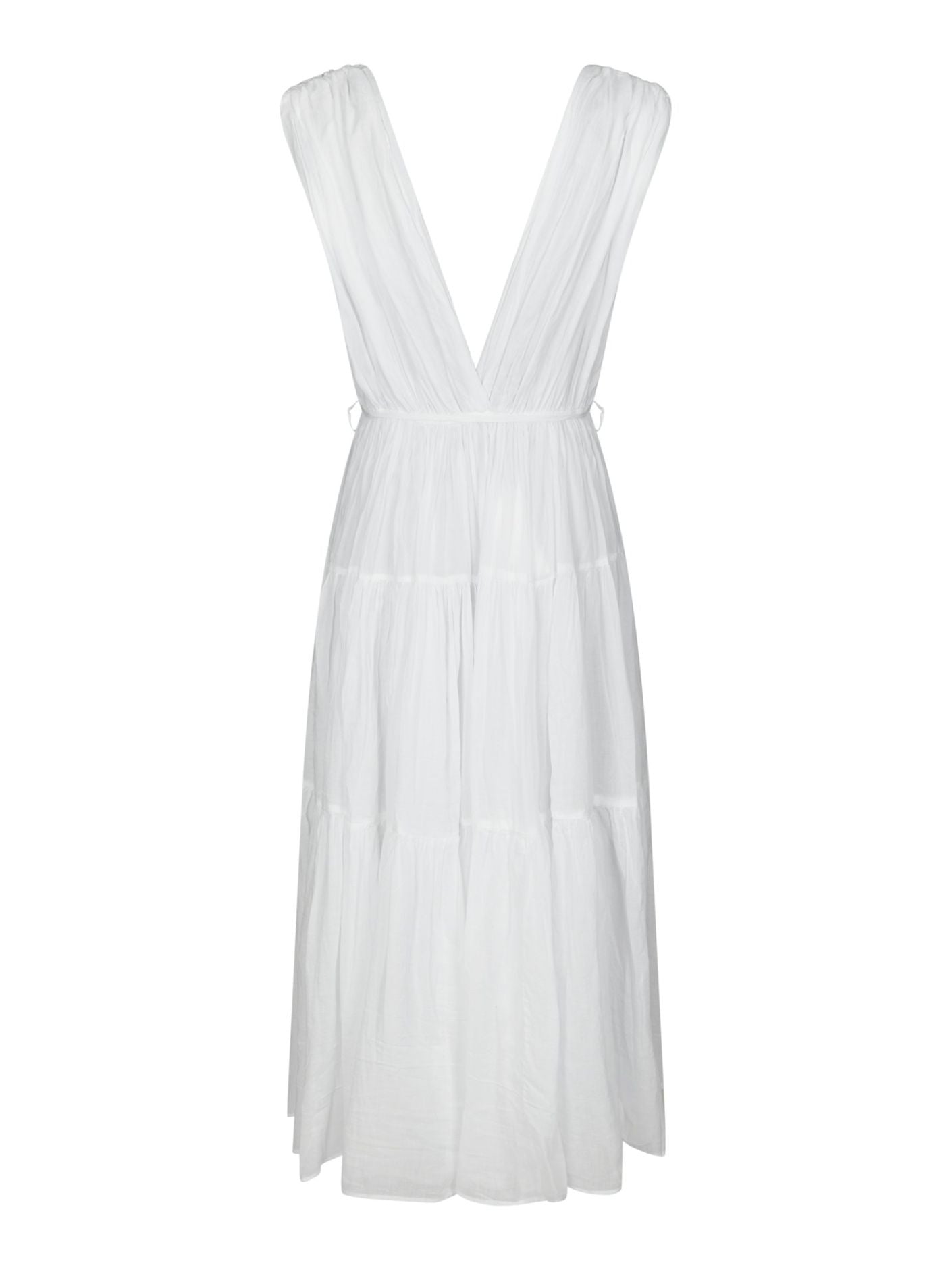 Misha S Voile Dress White - White