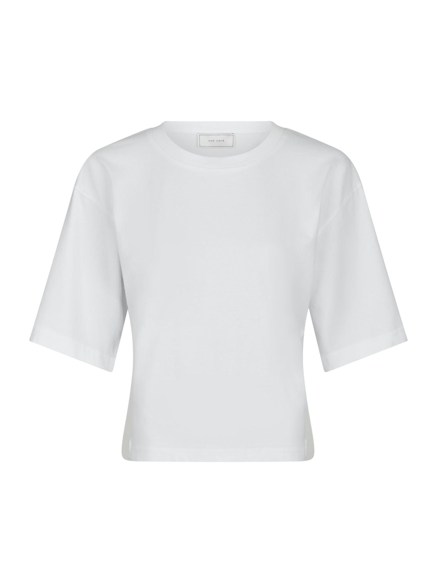 Asha Boxy Tee White - White