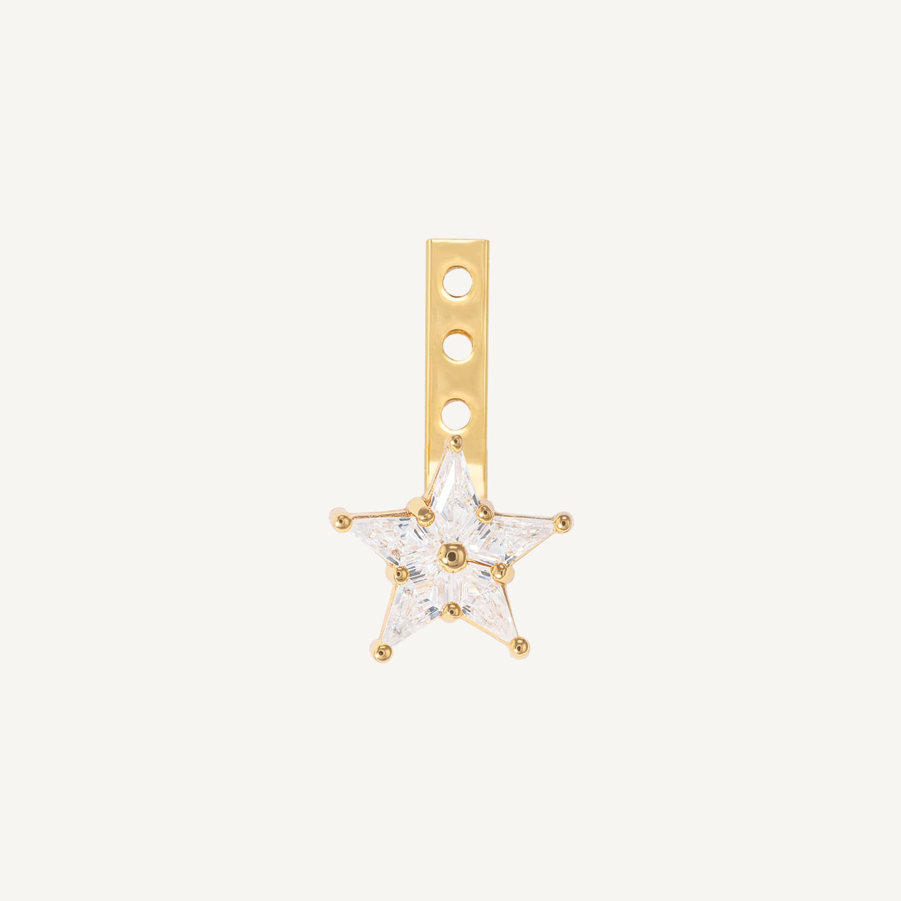 Stud Charm no.9 - Gold