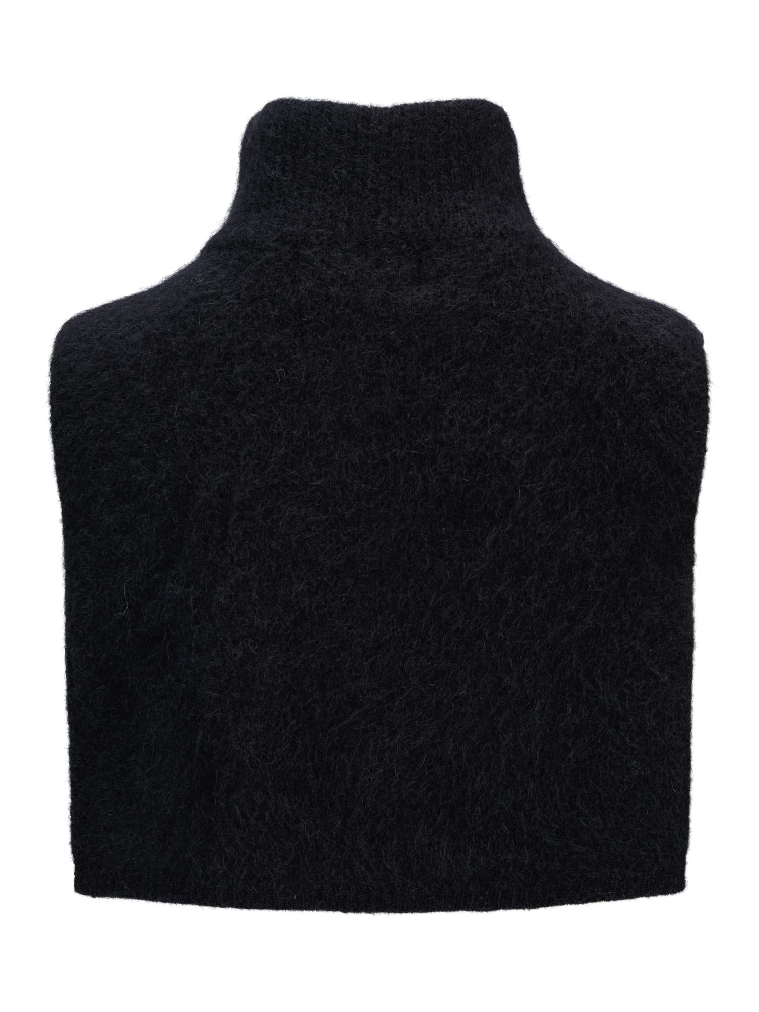 Belinda Chunky High Neck Black - Black
