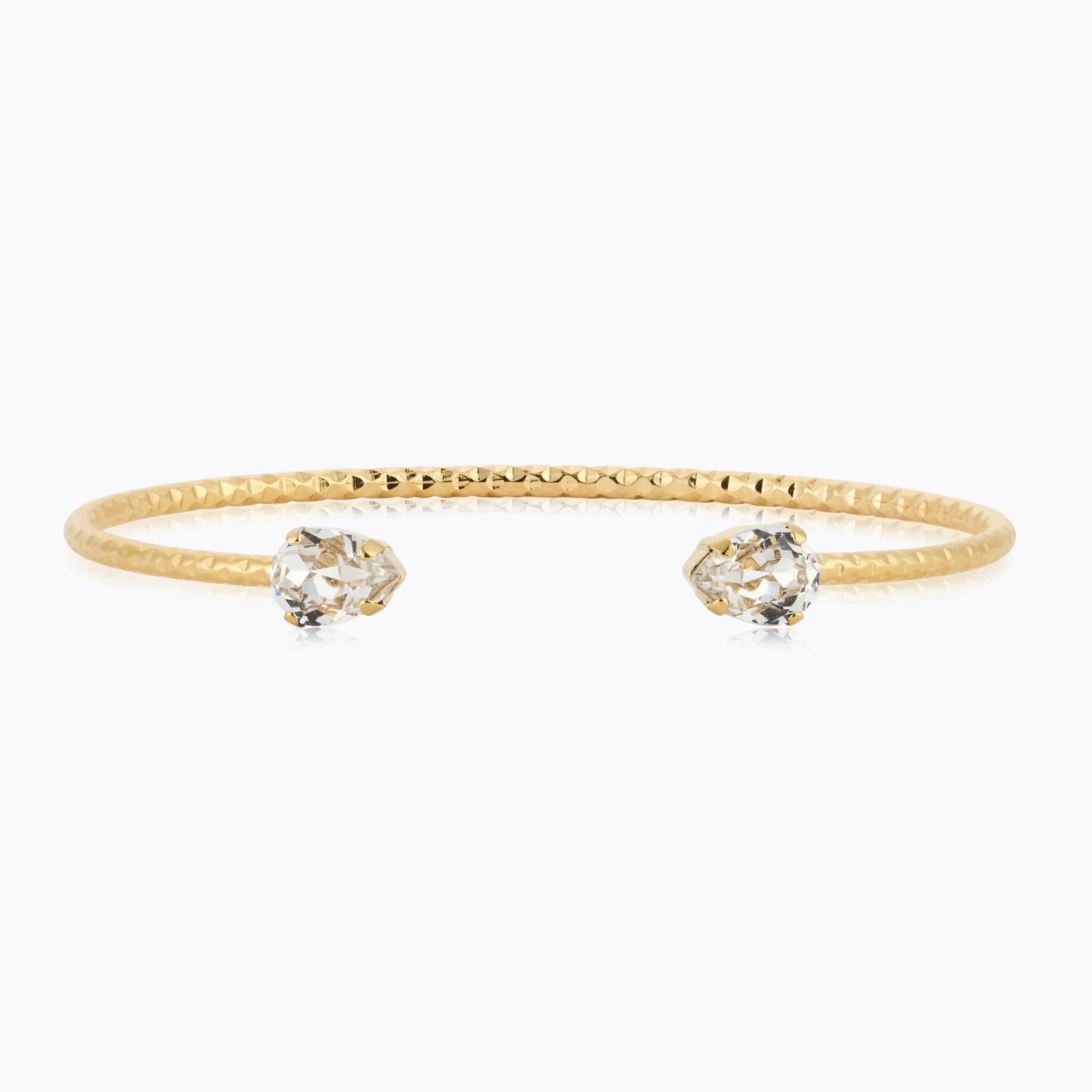 Amelia Bracelet Gold Crystal - Gold