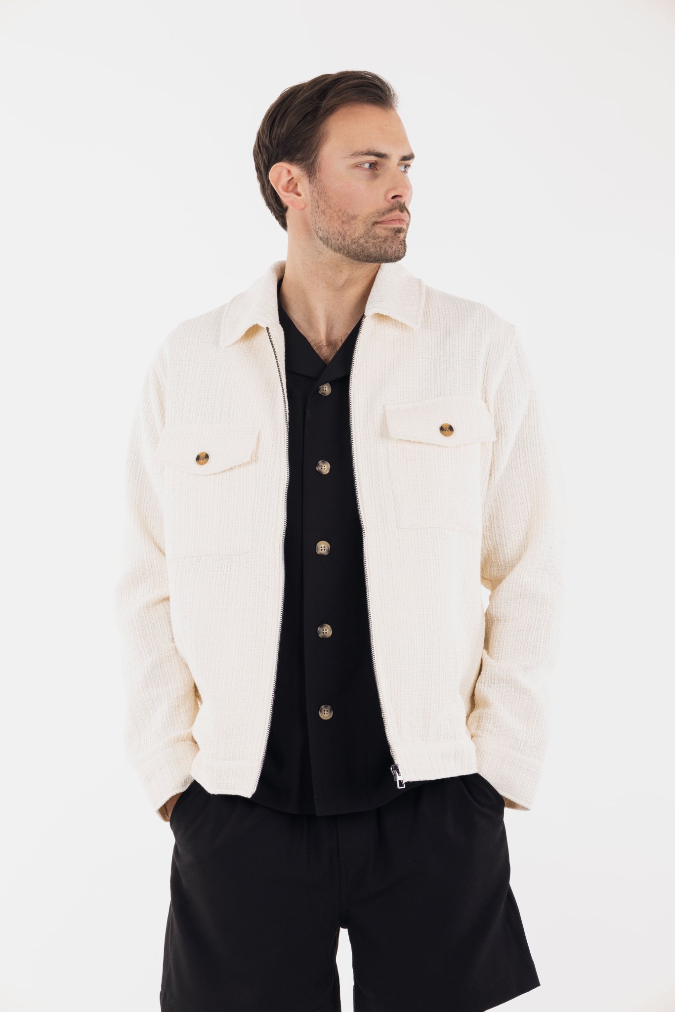 Aron Jacket - Cream