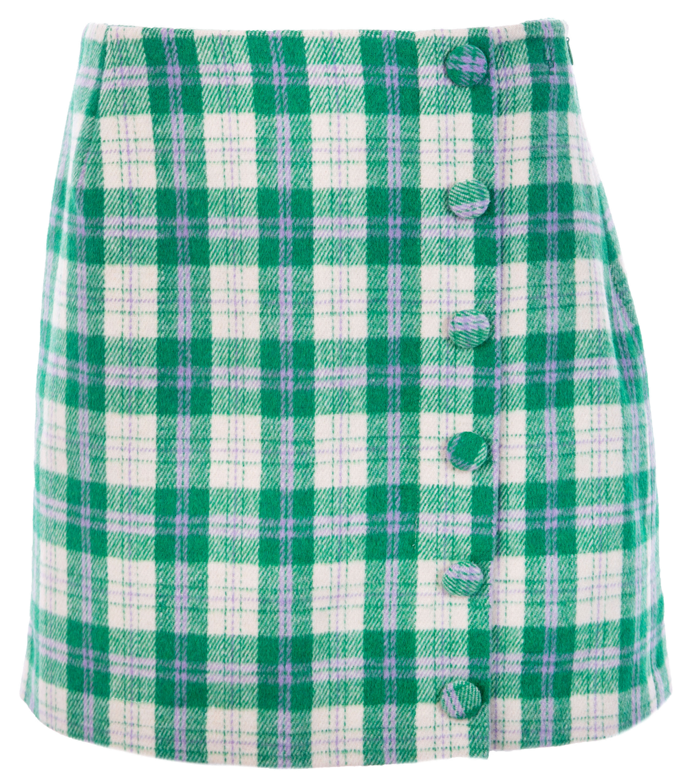 Chrystia Skirt - Olive