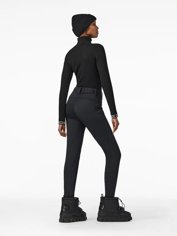 Mira Long Sleeve Knit Sweater Black - Black