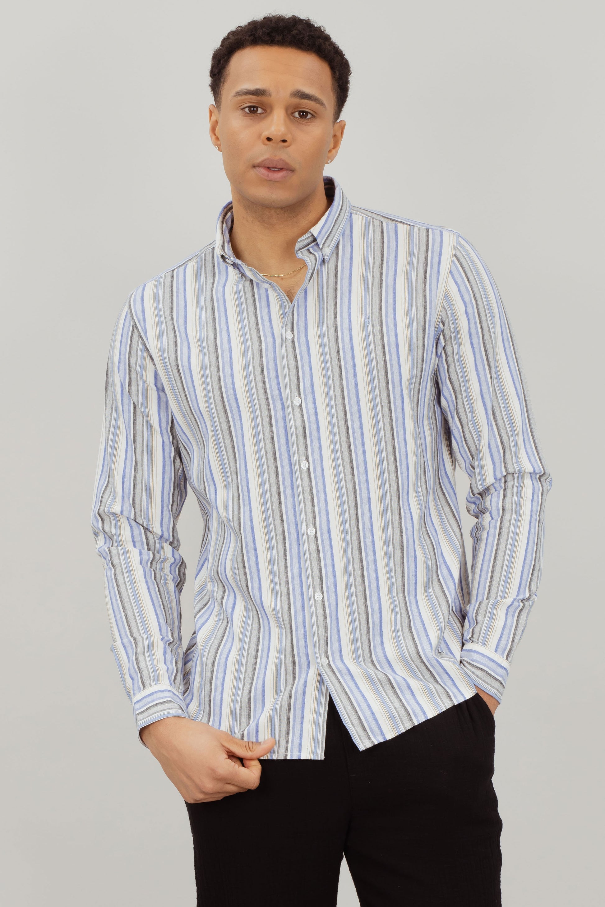 Daniel LS Shirt - Sky Blue