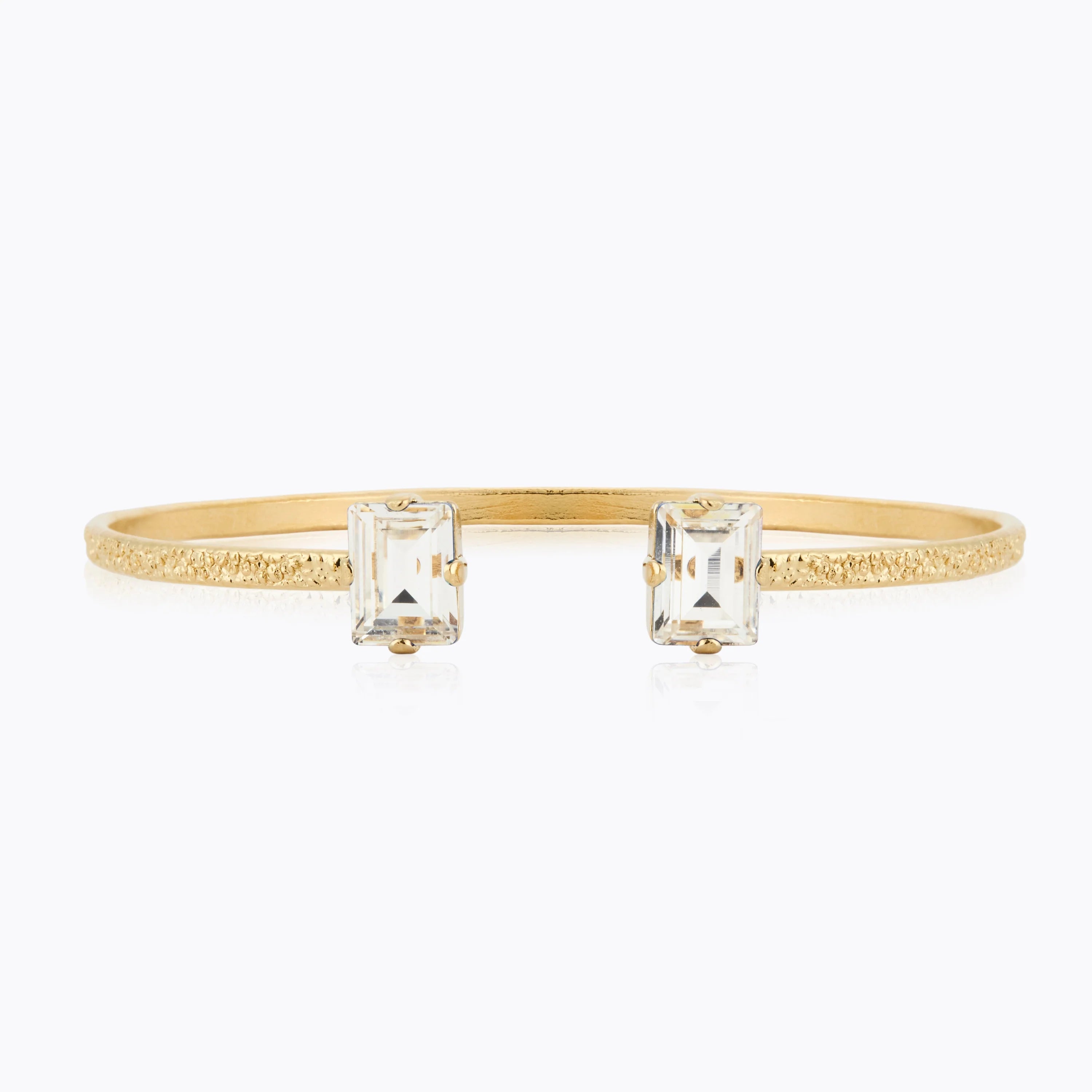 Diora Stud Bracelet Gold Crystal - Gold