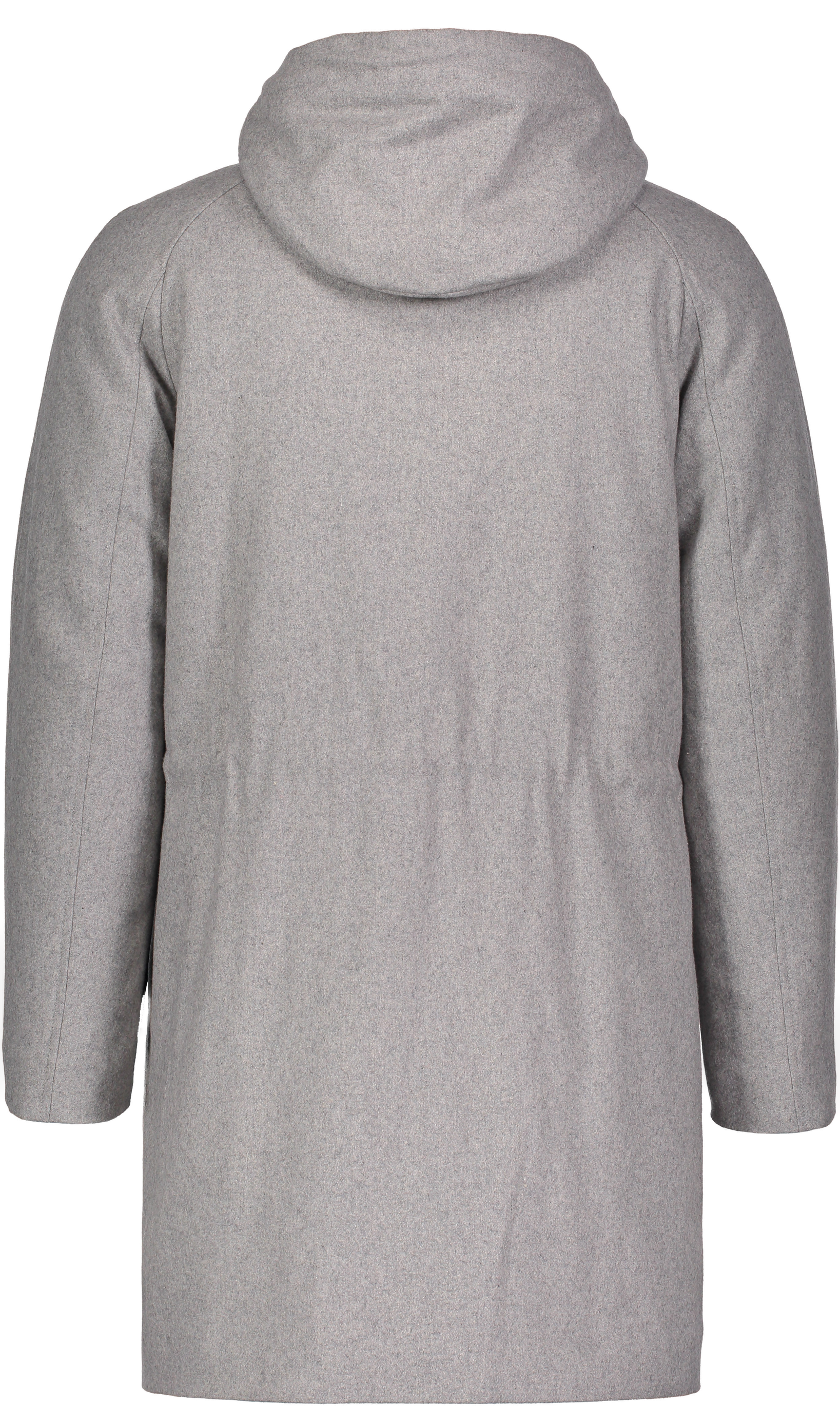 Donnie Wool Parka - Heather Grey