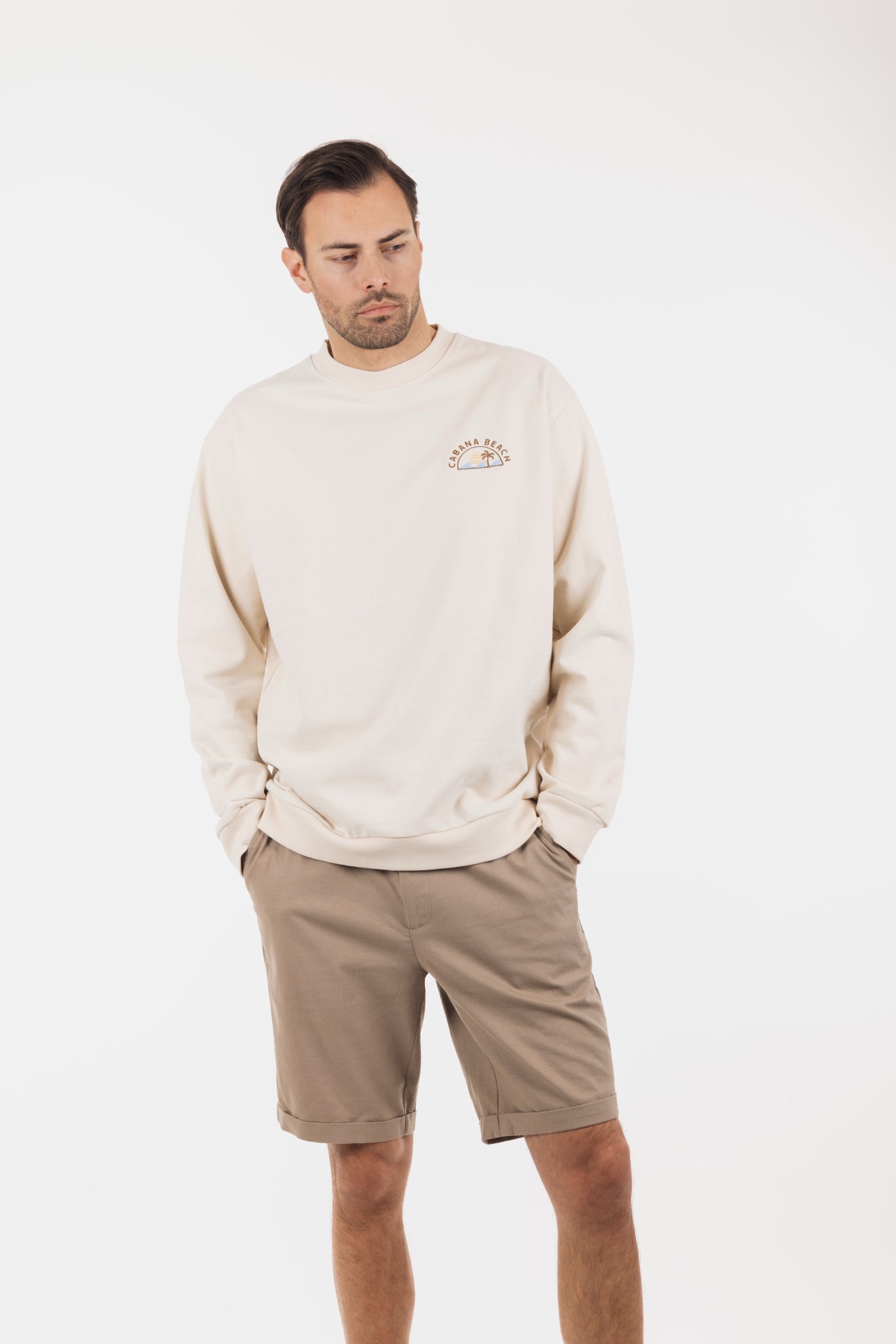 Enzo Sweatshirt - Beige