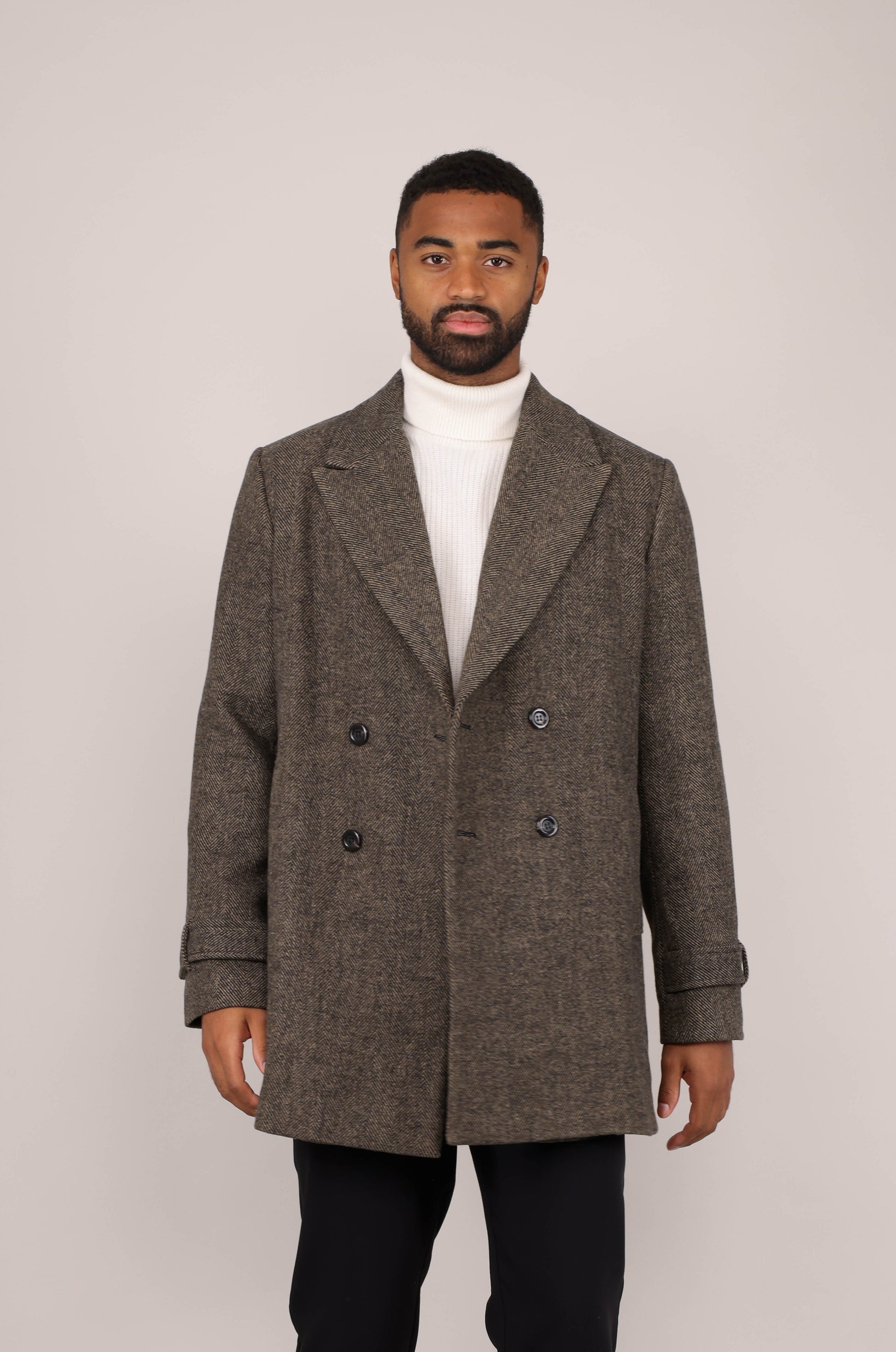 Herres Coat - Beige