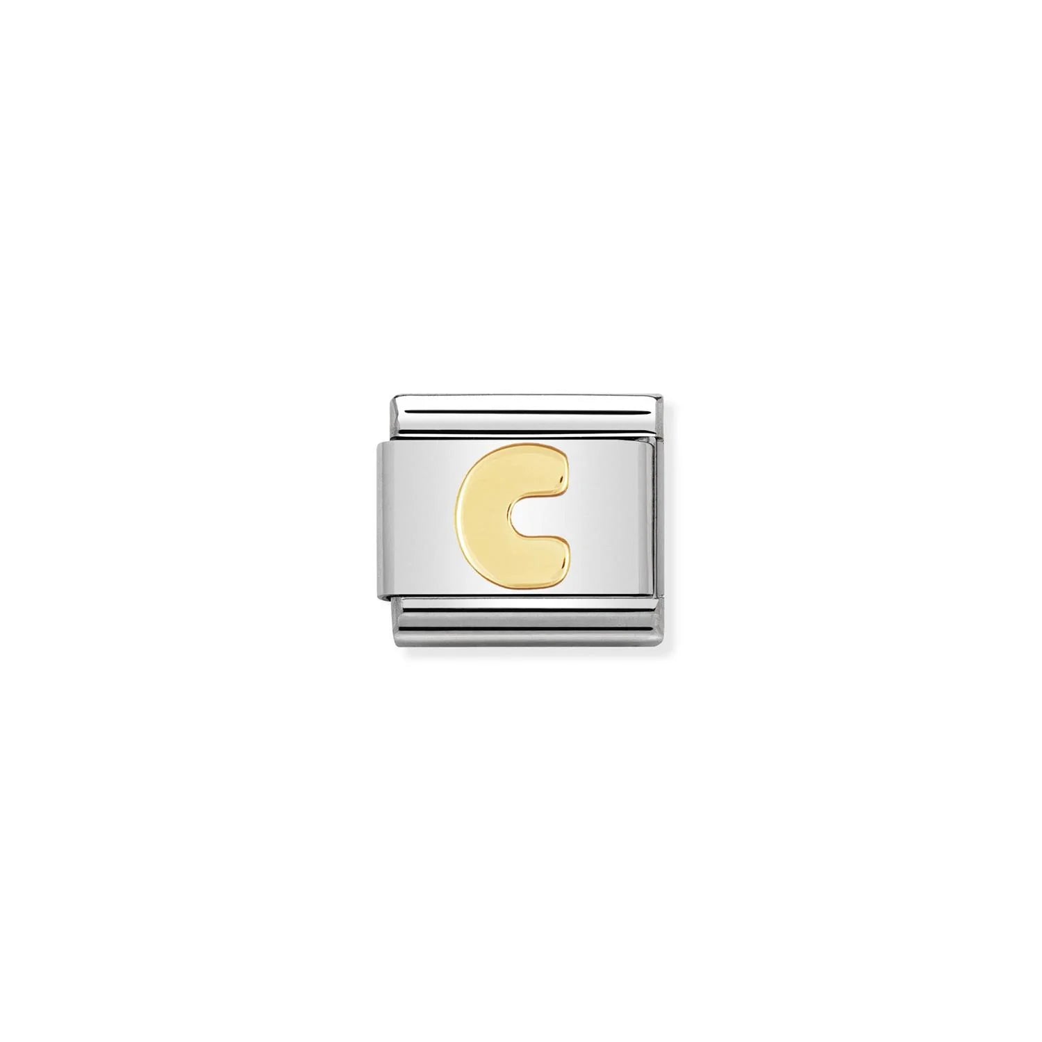 Letter C Gold - Silver