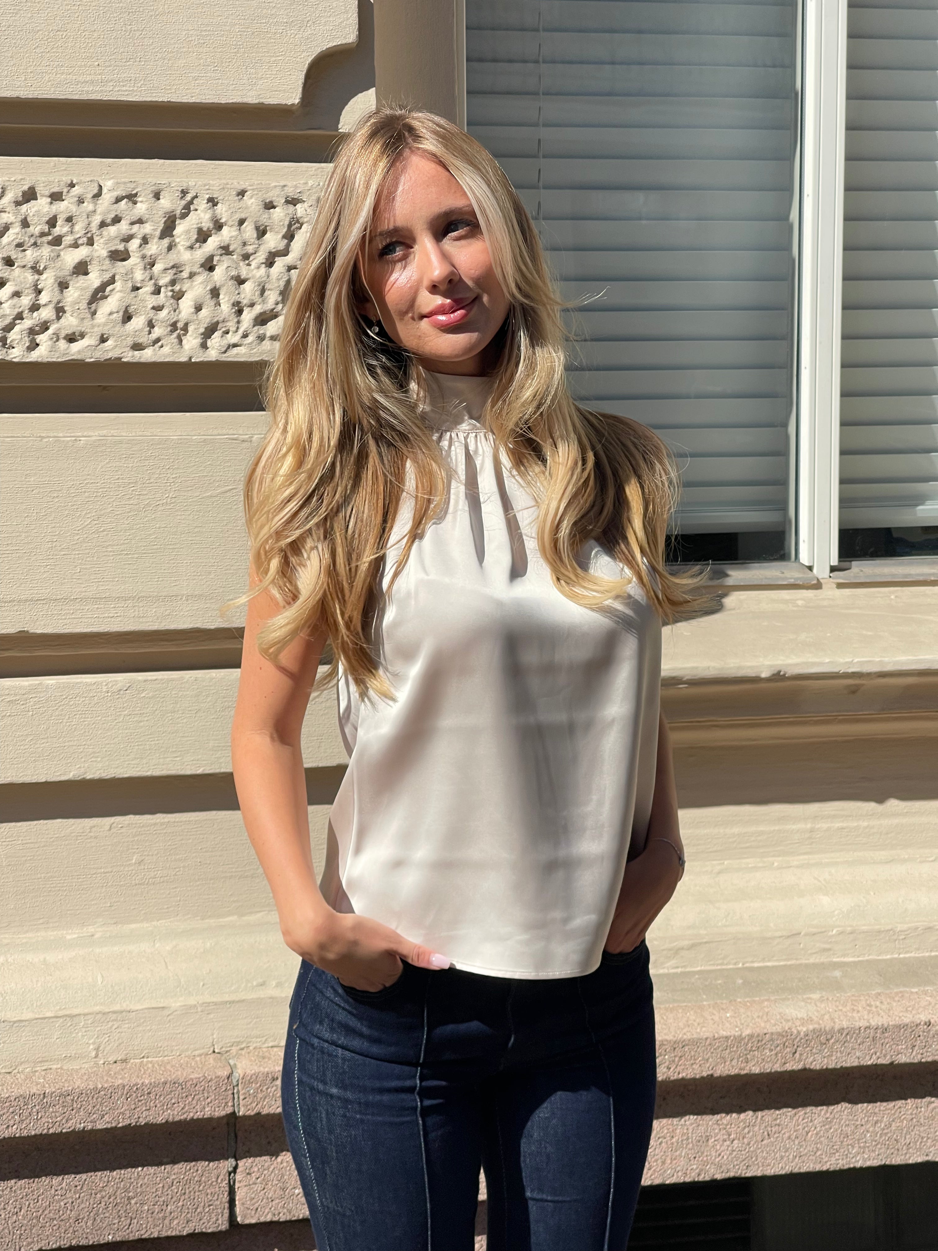 Lupita Top Champagne - Cream