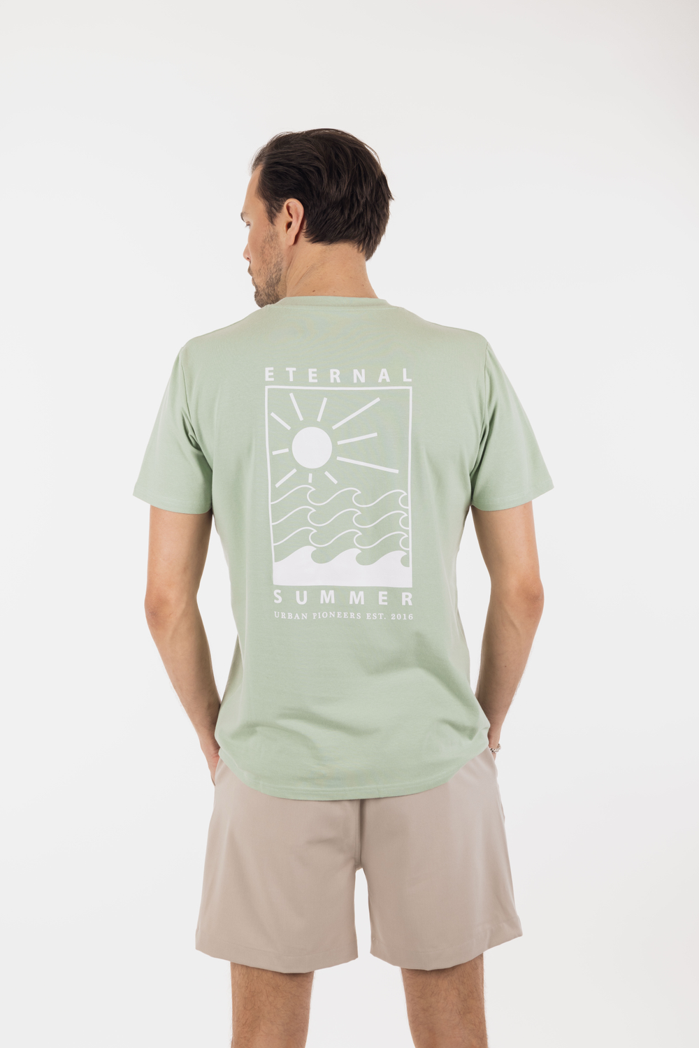 Javier tee - Sage