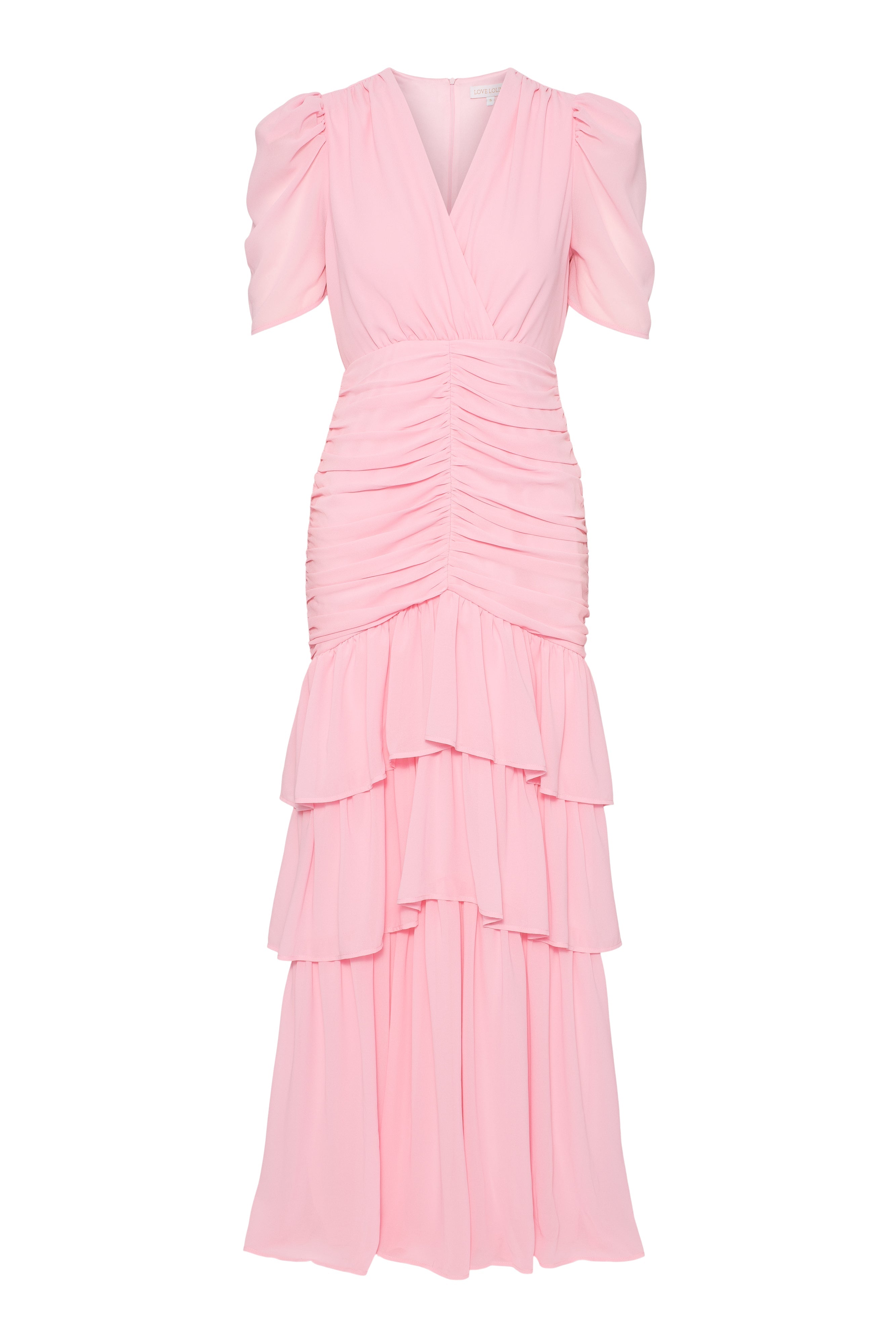 Jenna Maxi Dress Light Pink - Pink