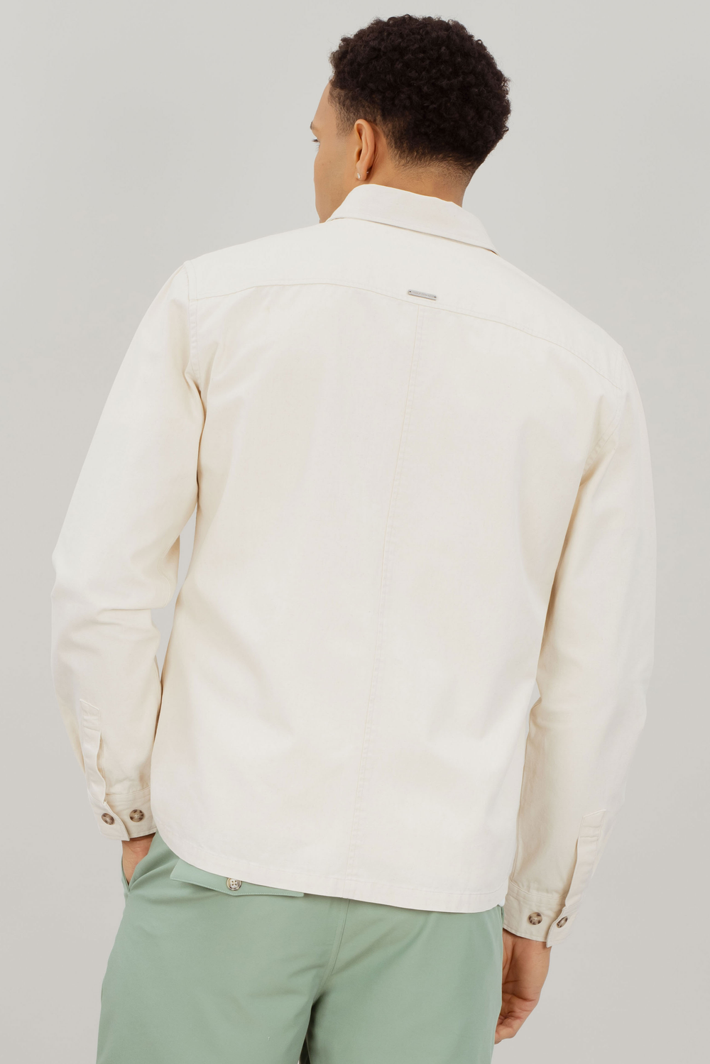Lewis LS shirt - Cream