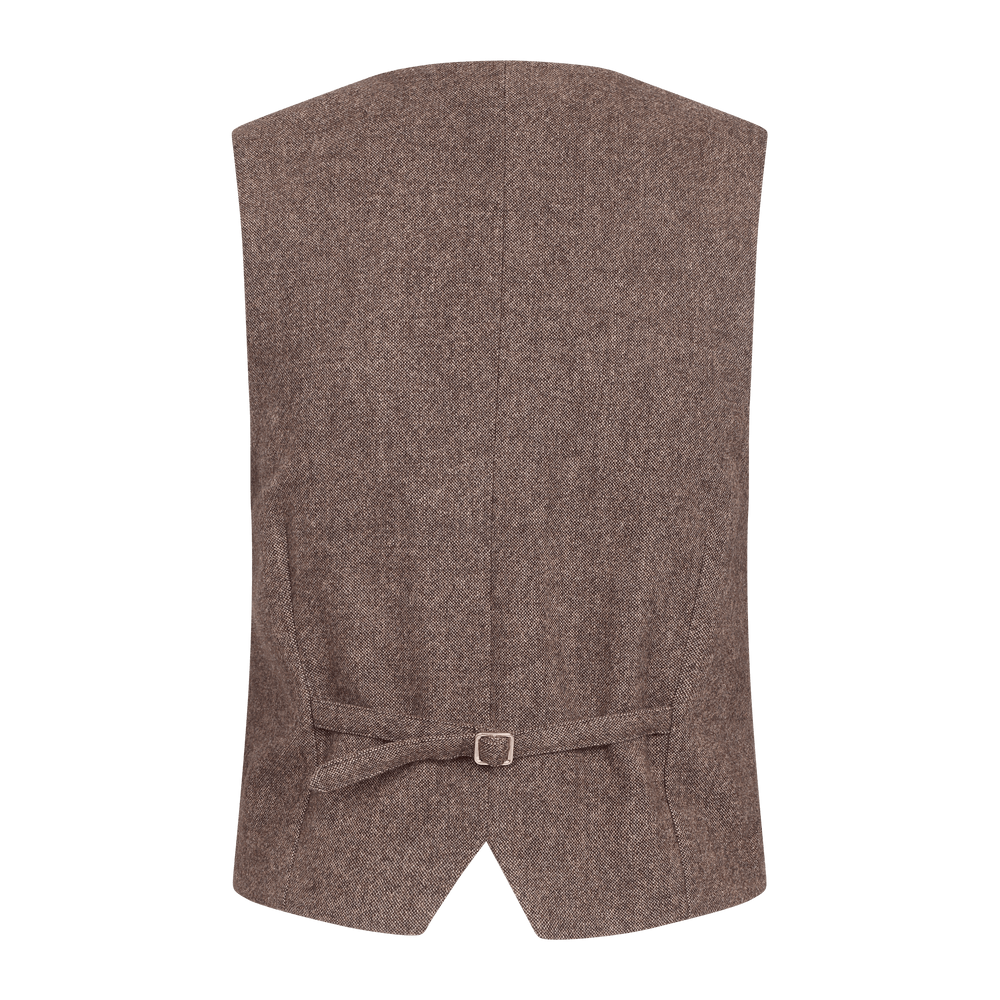Melanie Waistcoat - Chocolate