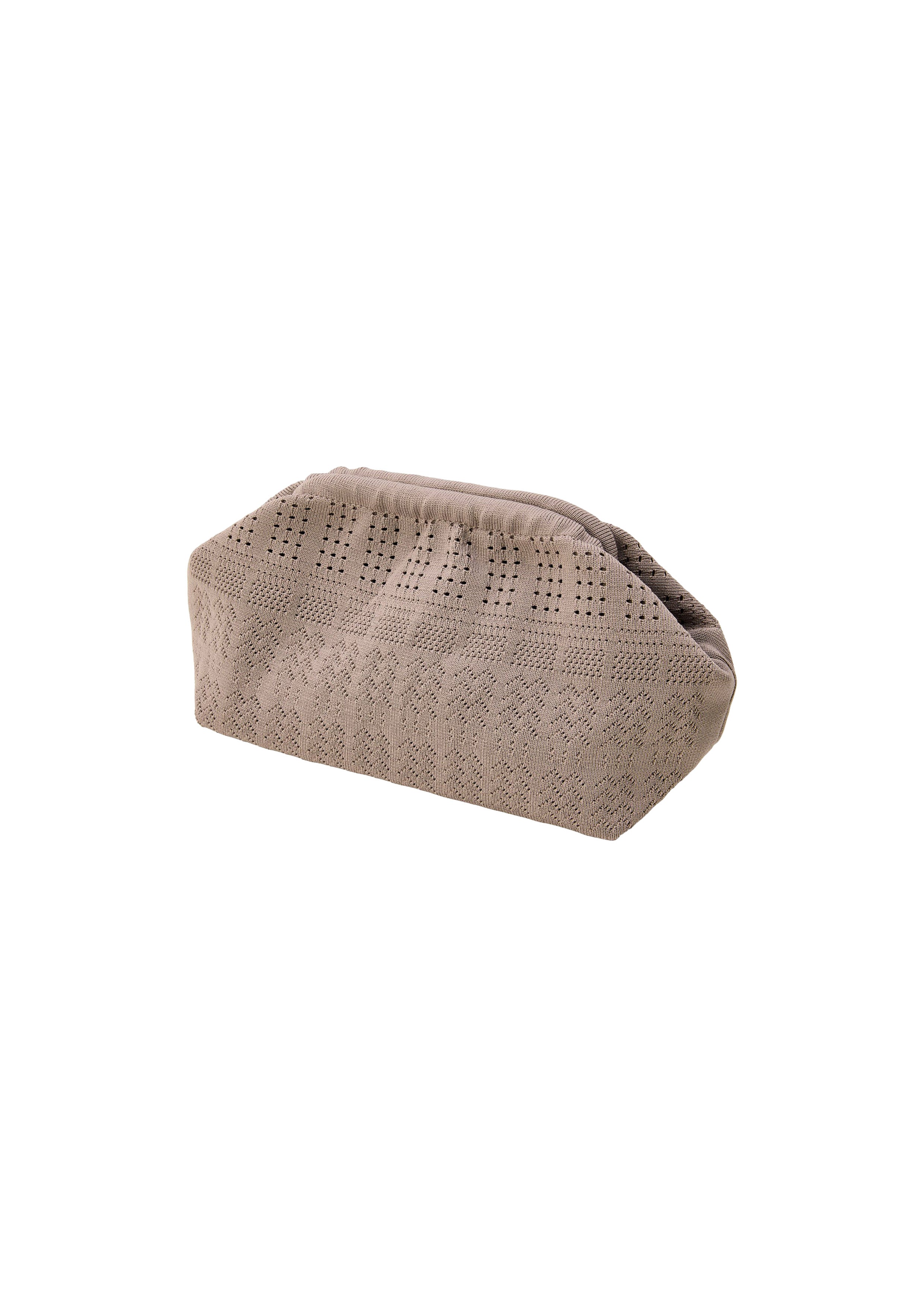 Rosalia Clutch Taupe Lace - Beige